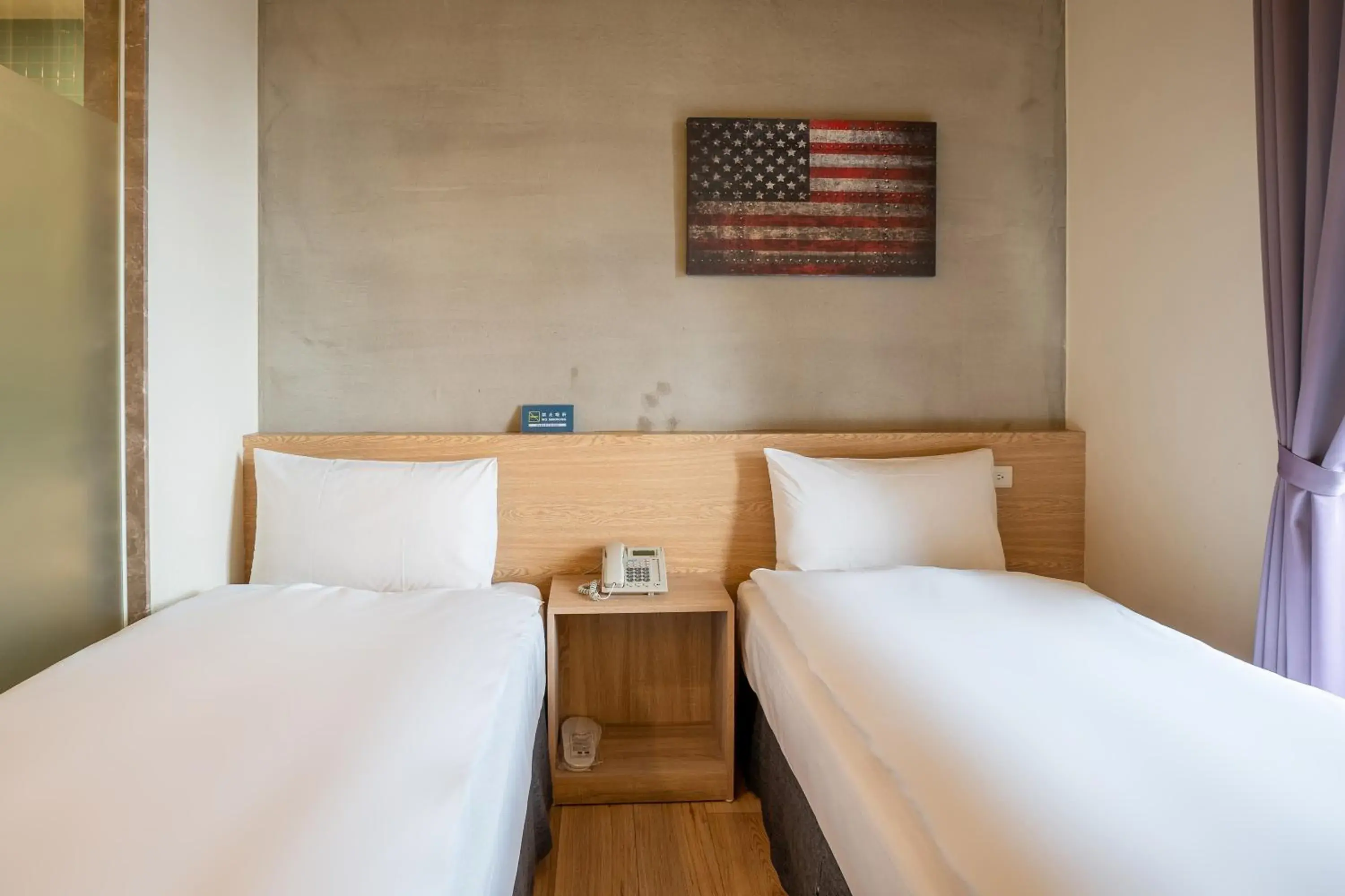 Superior Twin Room in CHECK inn Express Taichung Yizhong Superior Twin Room in CHECK inn Express Taichung Yizhong