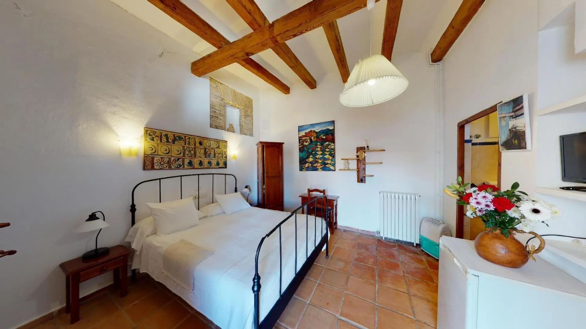 Photo of the whole room, Bed in El Palomar de la Breña