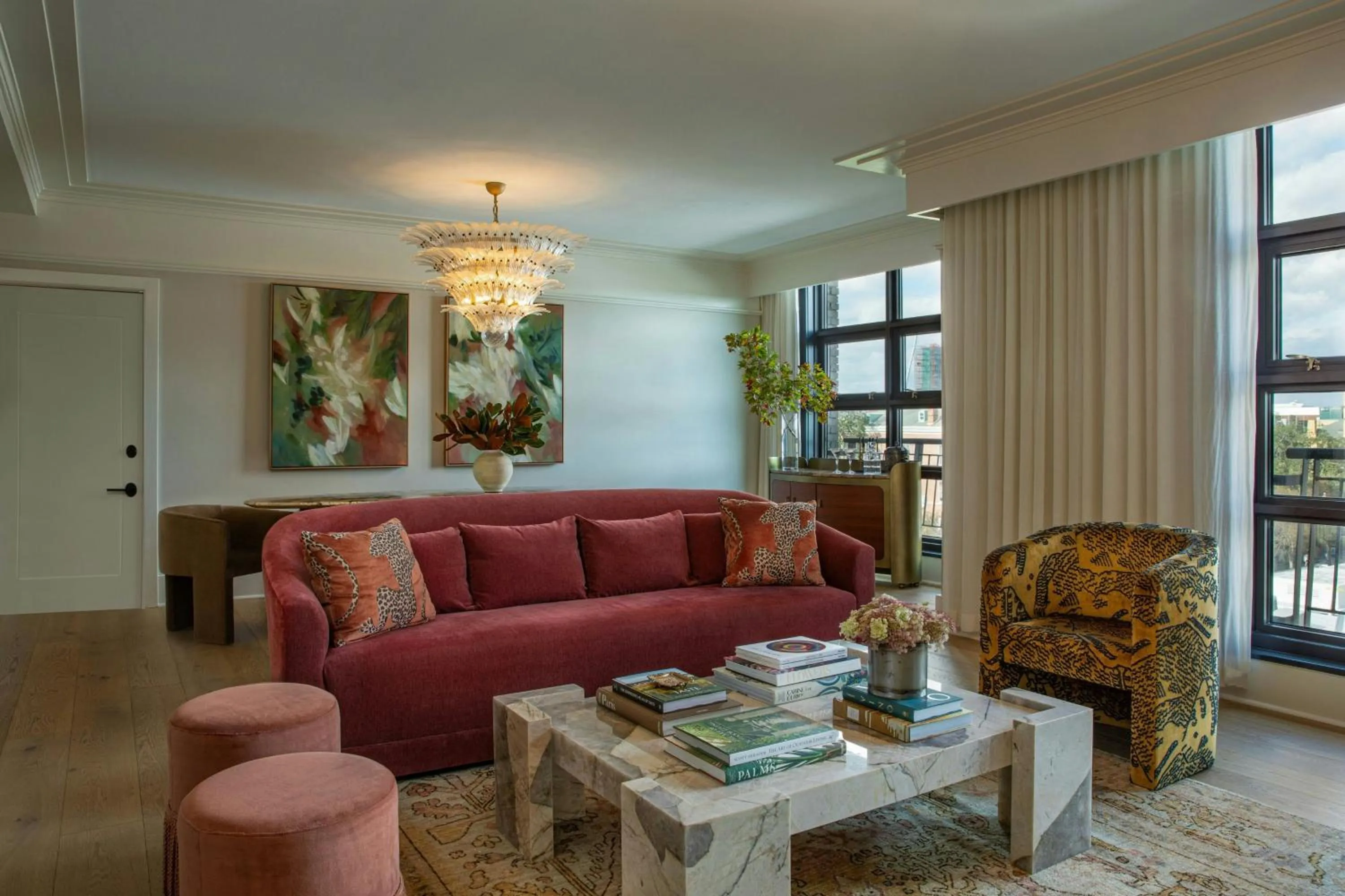 Living room in Perry Lane Hotel, a Luxury Collection Hotel, Savannah
