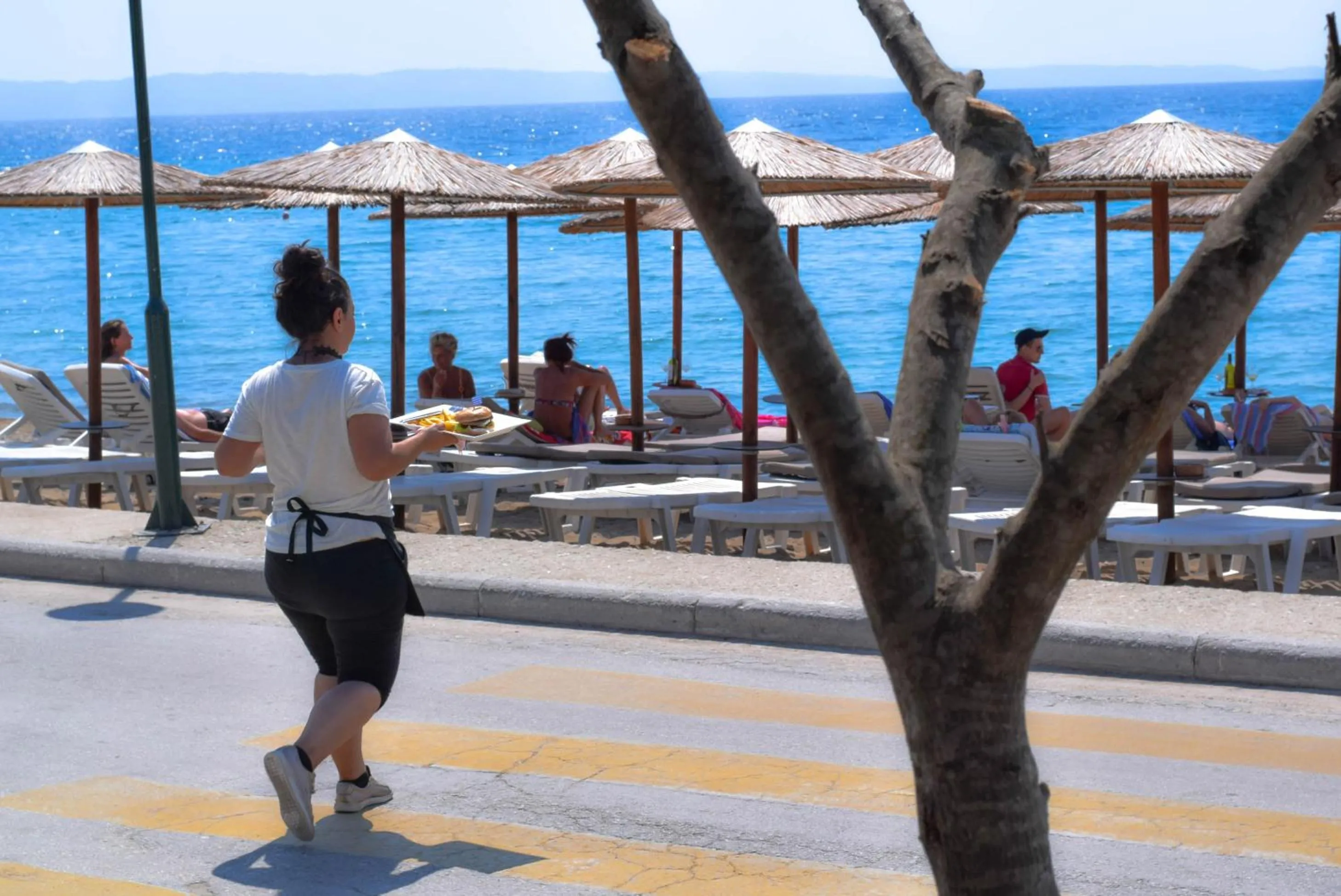 Beach in Meliton Inn Hotel & Suites by the beach