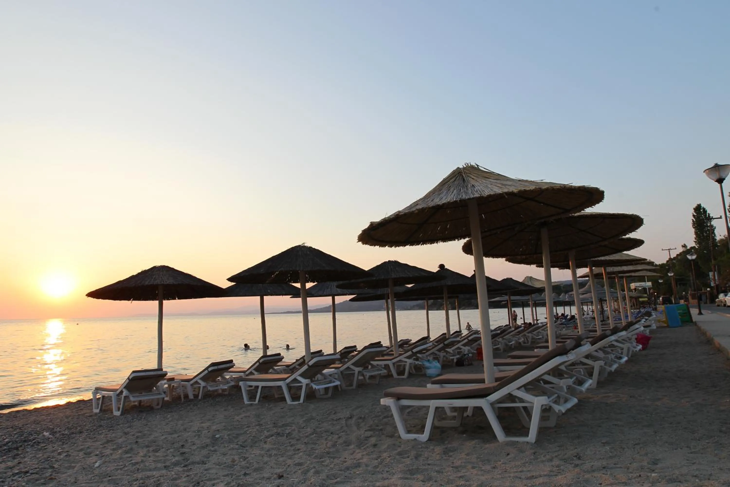 Beach in Meliton Inn Hotel & Suites by the beach