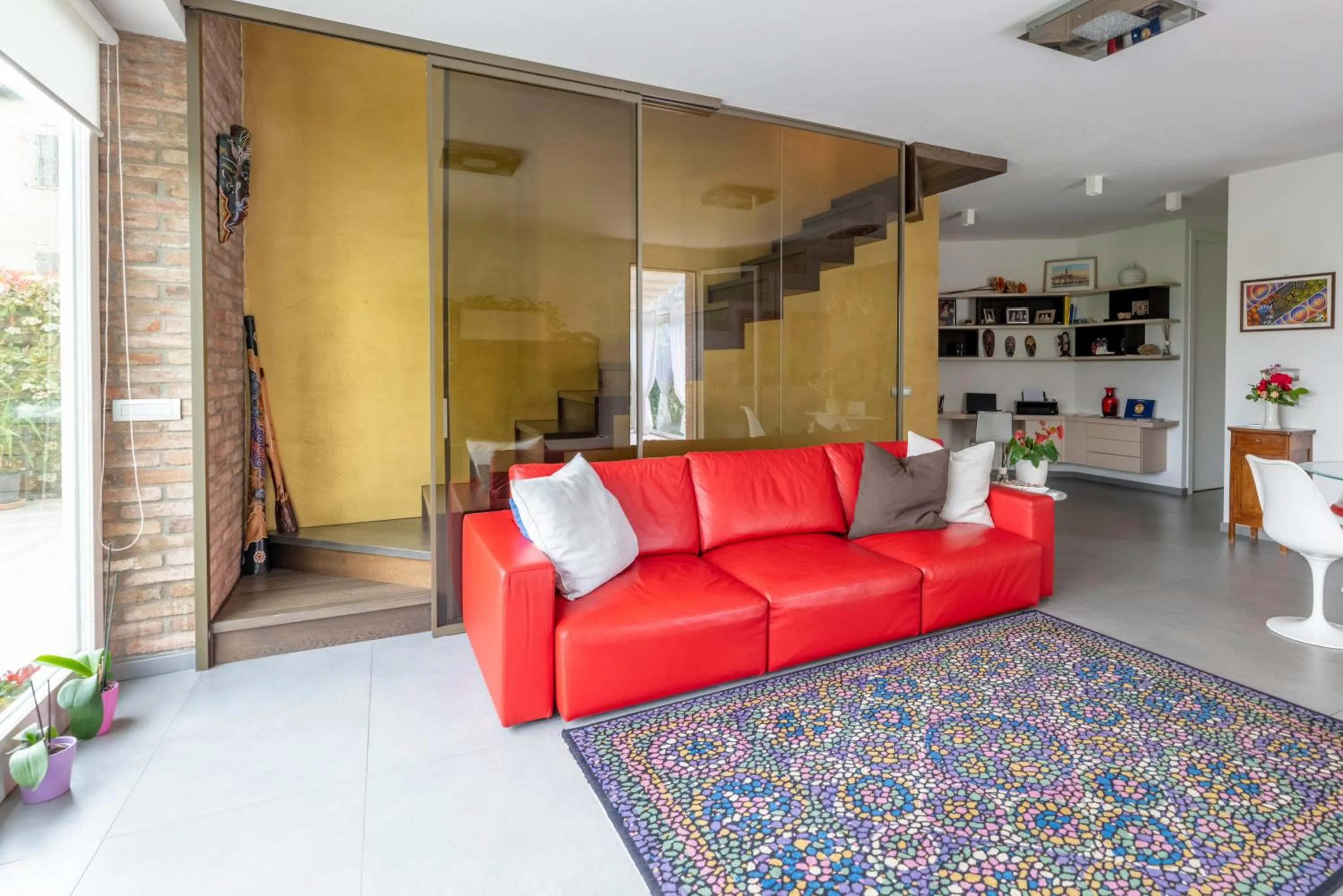 Communal lounge/ TV room in R&B Il Melograno