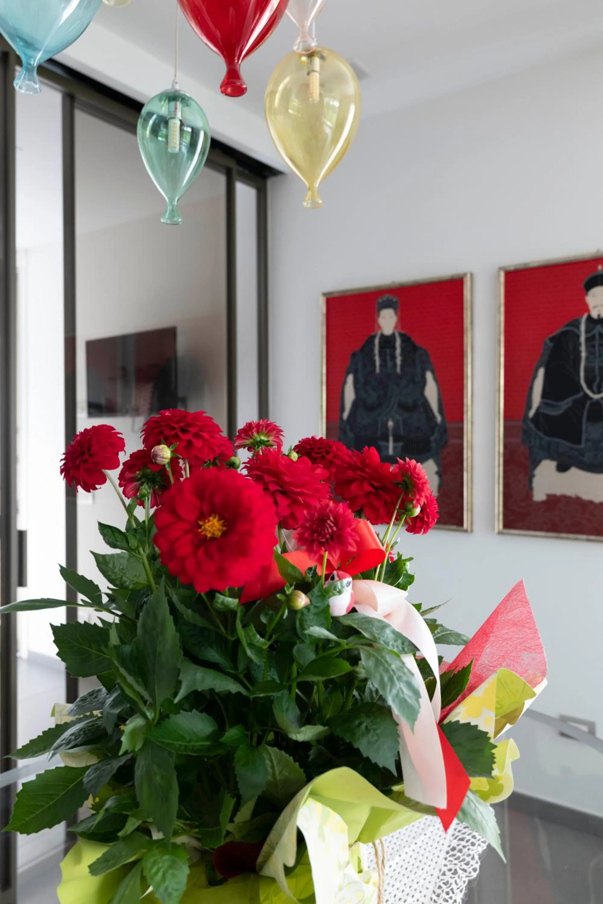 Communal lounge/ TV room in R&B Il Melograno