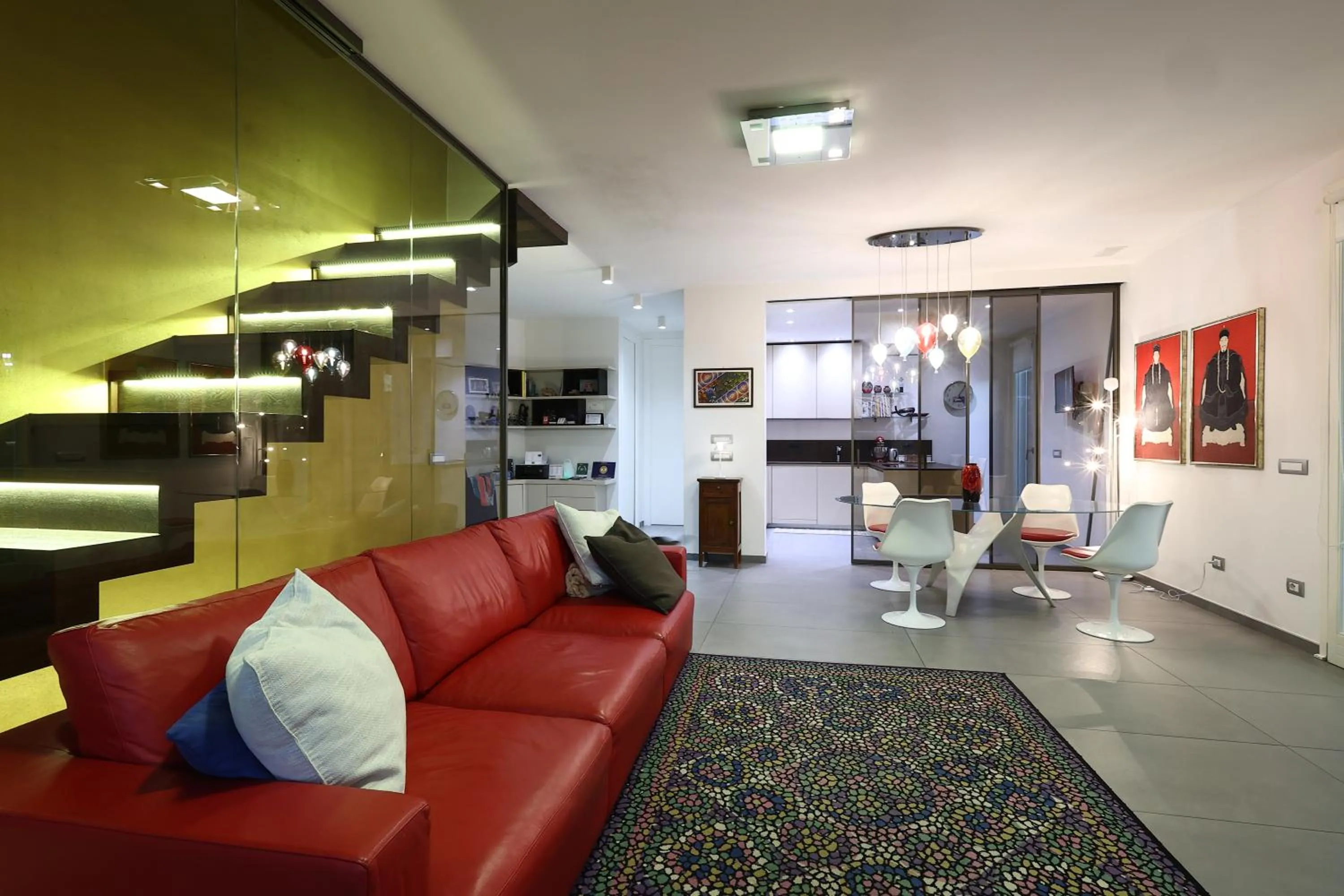 Communal lounge/ TV room in R&B Il Melograno