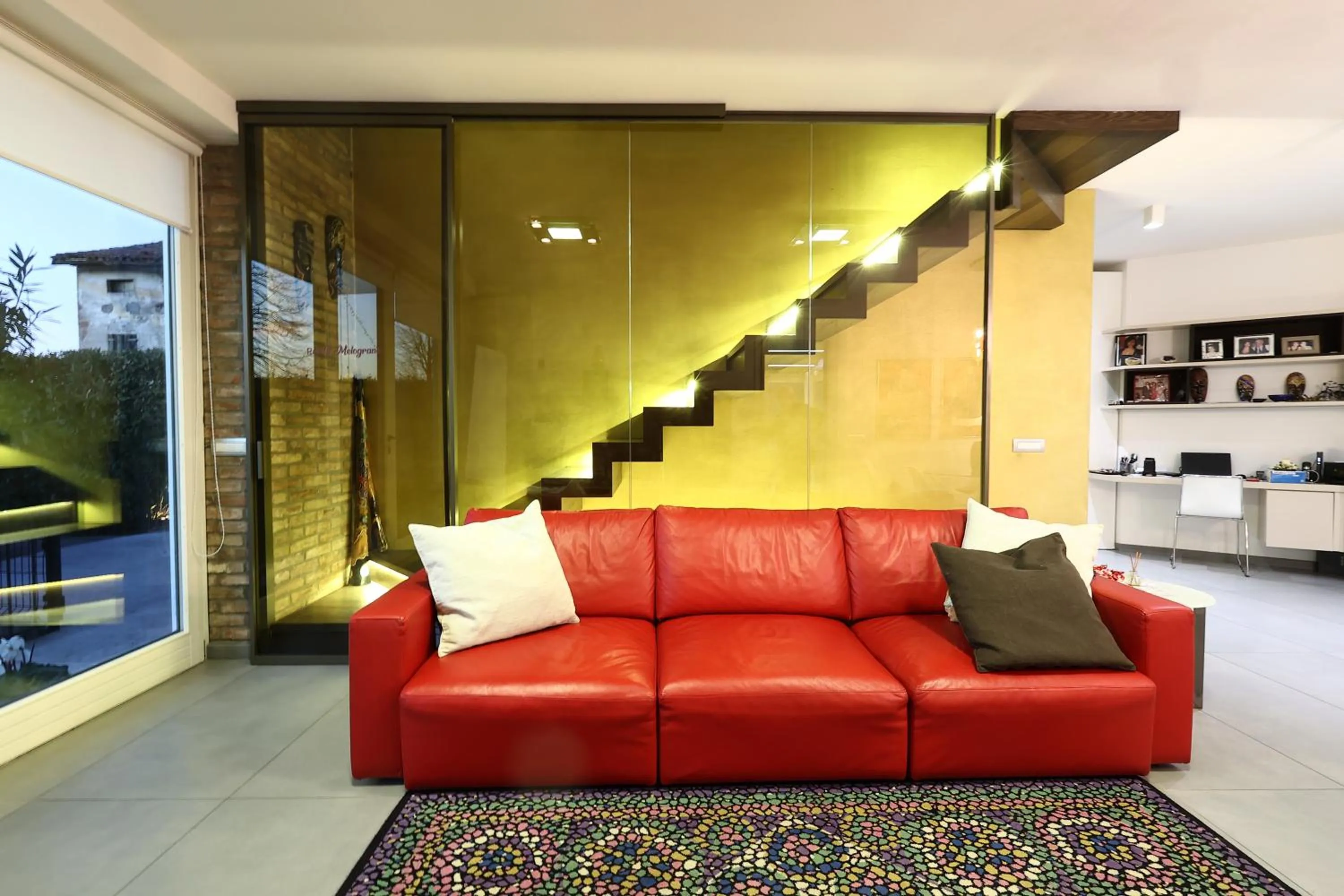 Communal lounge/ TV room in R&B Il Melograno