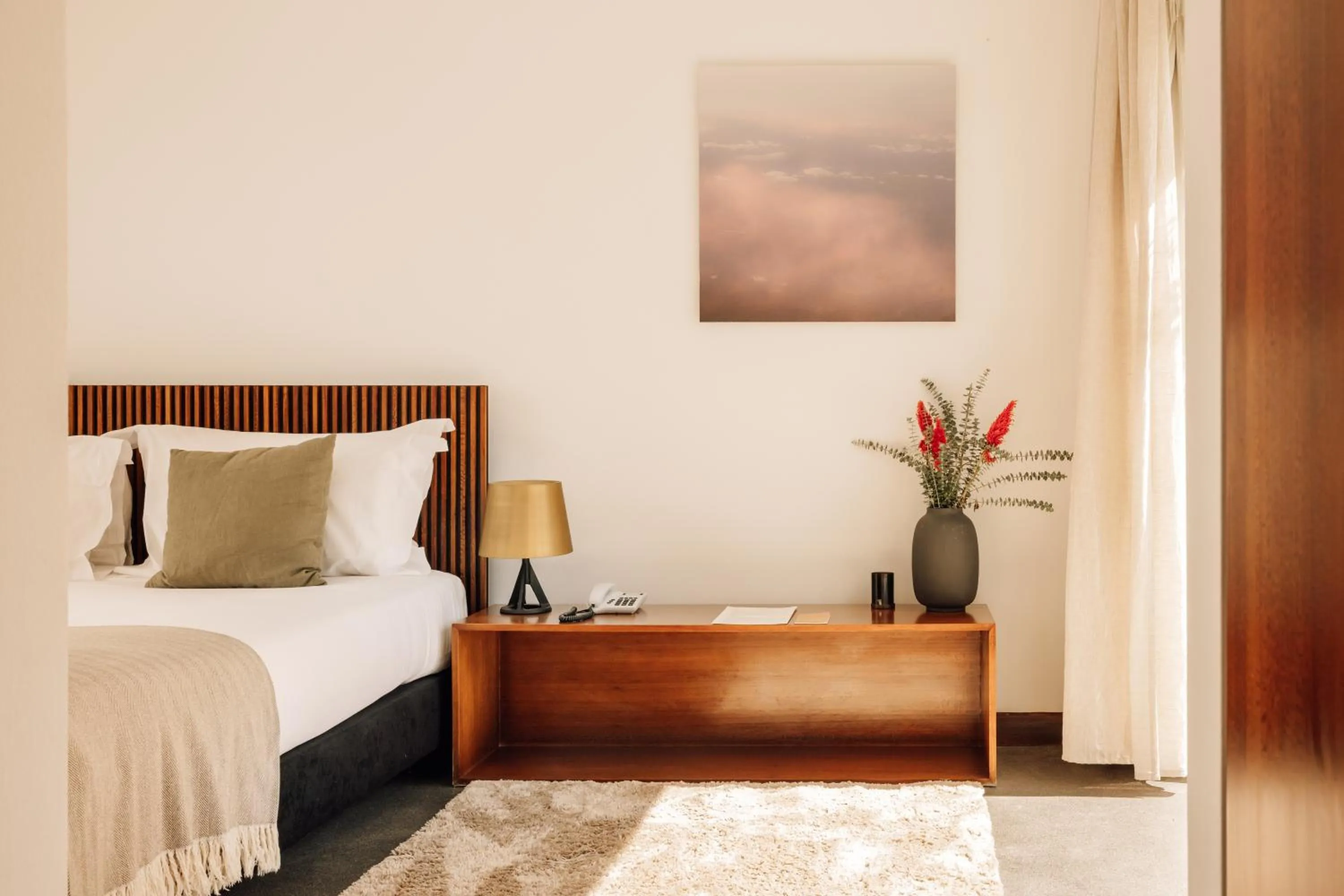 Bed in L'AND Vineyards - Relais & Châteaux