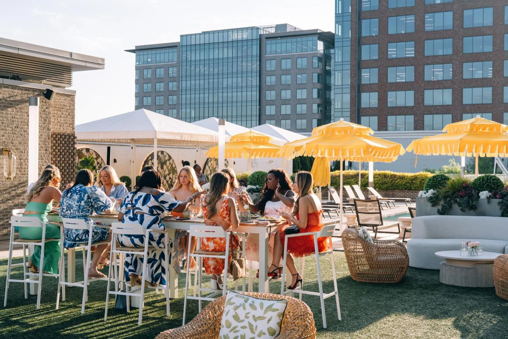 Swimming pool in The Hotel at Avalon, Autograph Collection