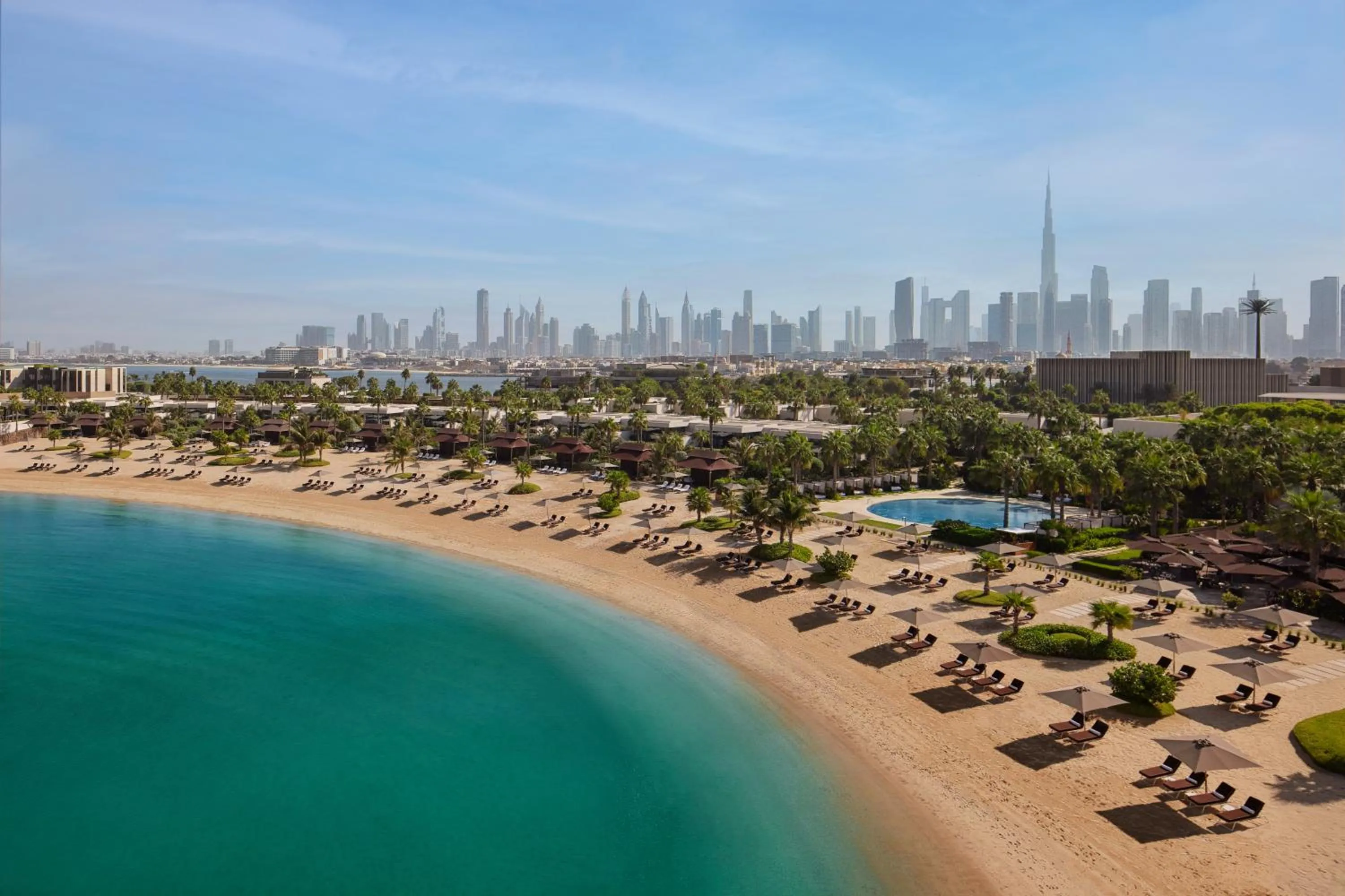 Beach in Bvlgari Resort Dubai