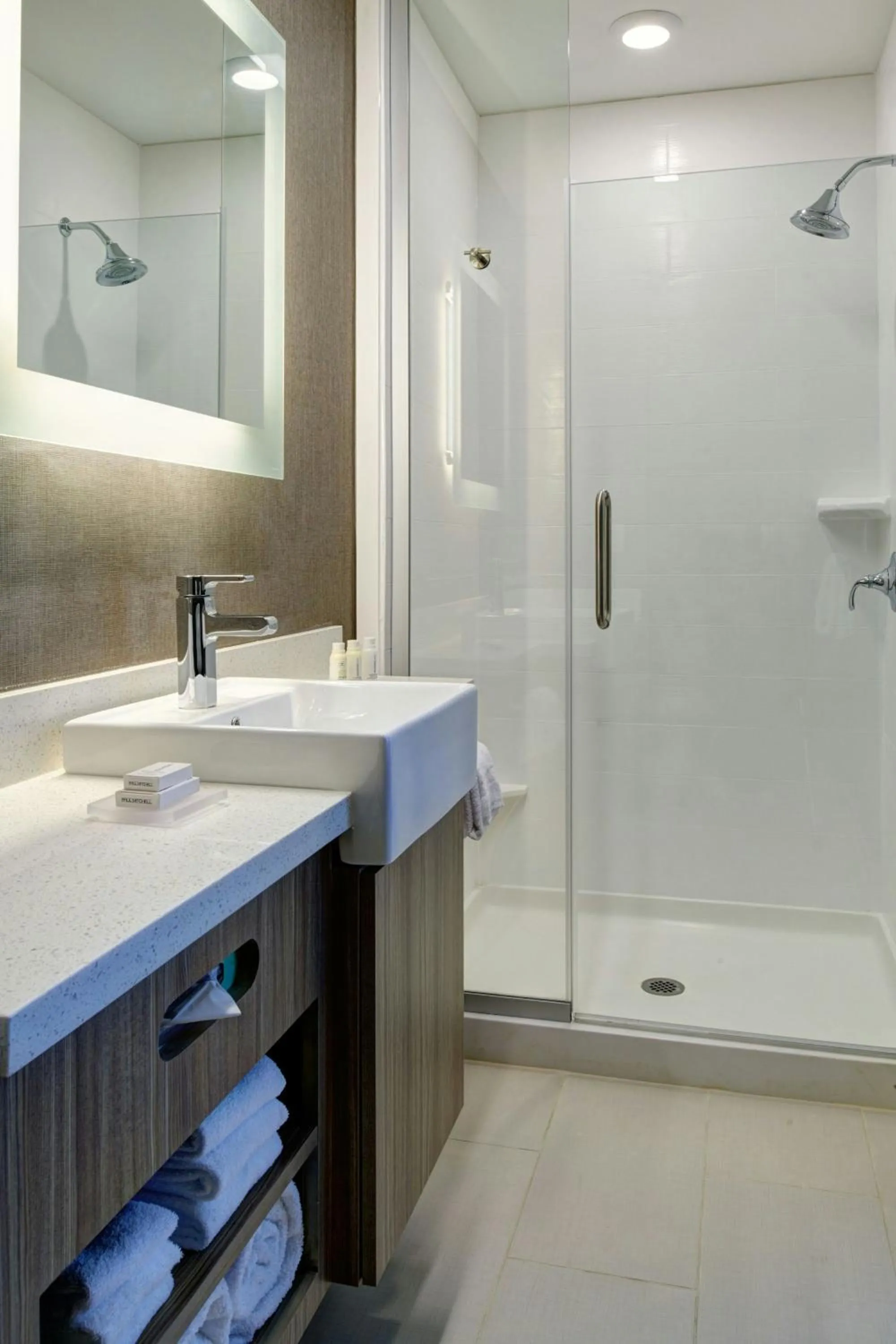 Bathroom in SpringHill Suites by Marriott Grand Rapids West