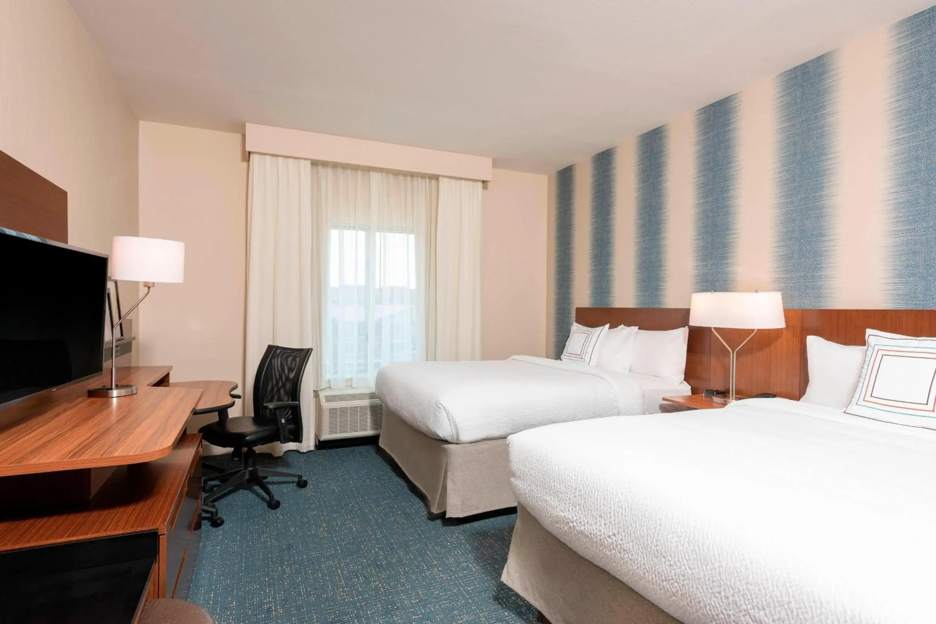 Queen Room with Two Queen Beds in Fairfield Inn & Suites by Marriott Indianapolis Carmel Queen Room with Two Queen Beds in Fairfield Inn & Suites by Marriott Indianapolis Carmel