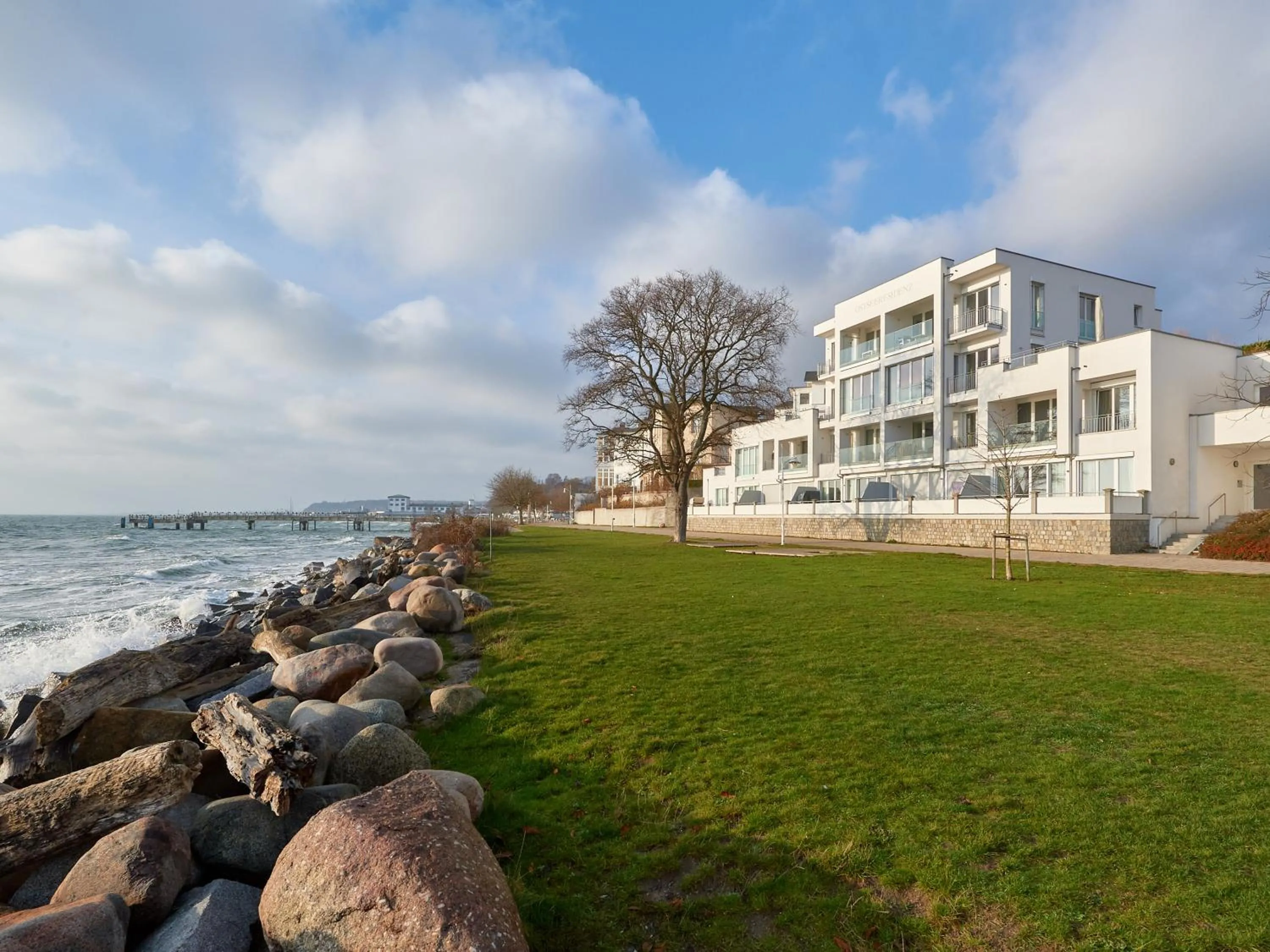 Ostseeresidenz Sassnitz - WG 5 mit Sauna, Terrasse, Meerblick