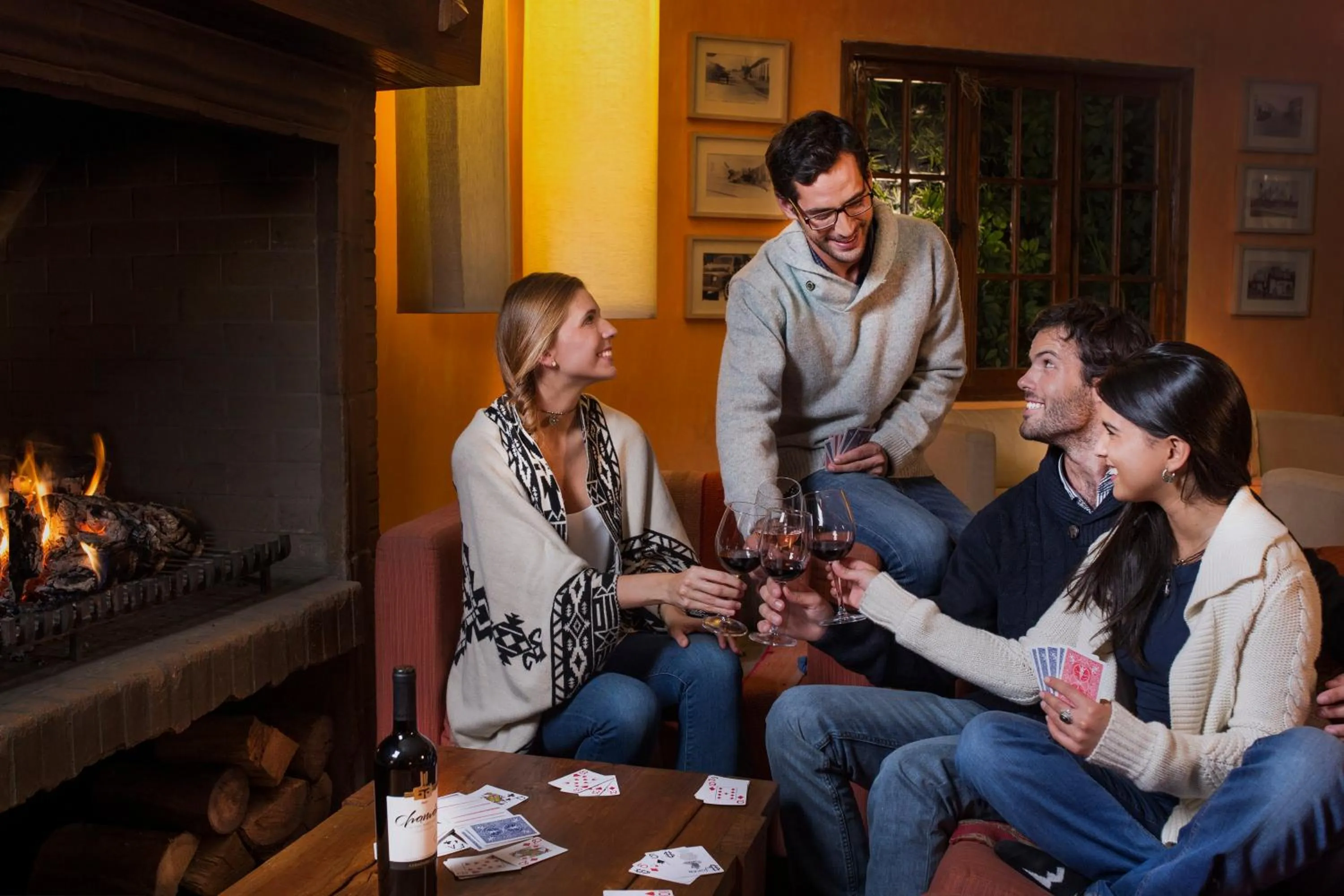 On site in Hotel Santa Cruz Plaza