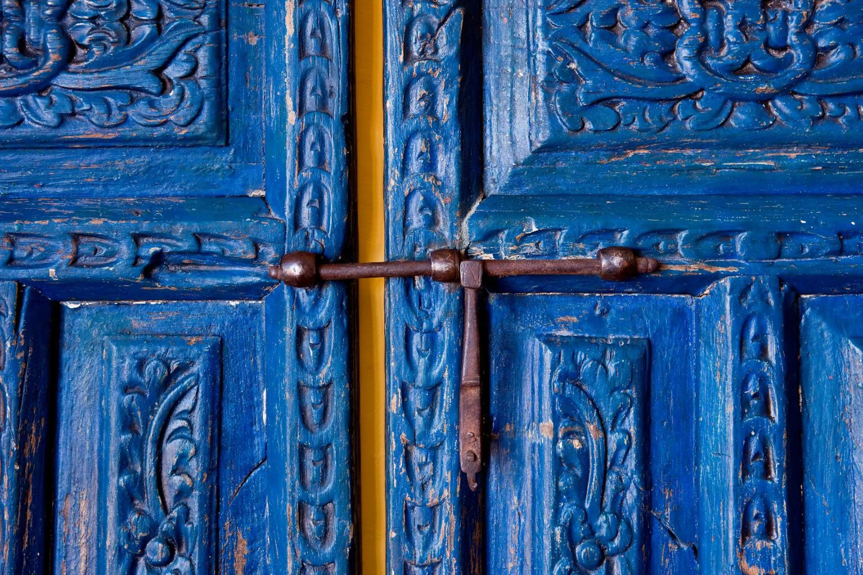 Decorative detail in Hotel Santa Cruz Plaza