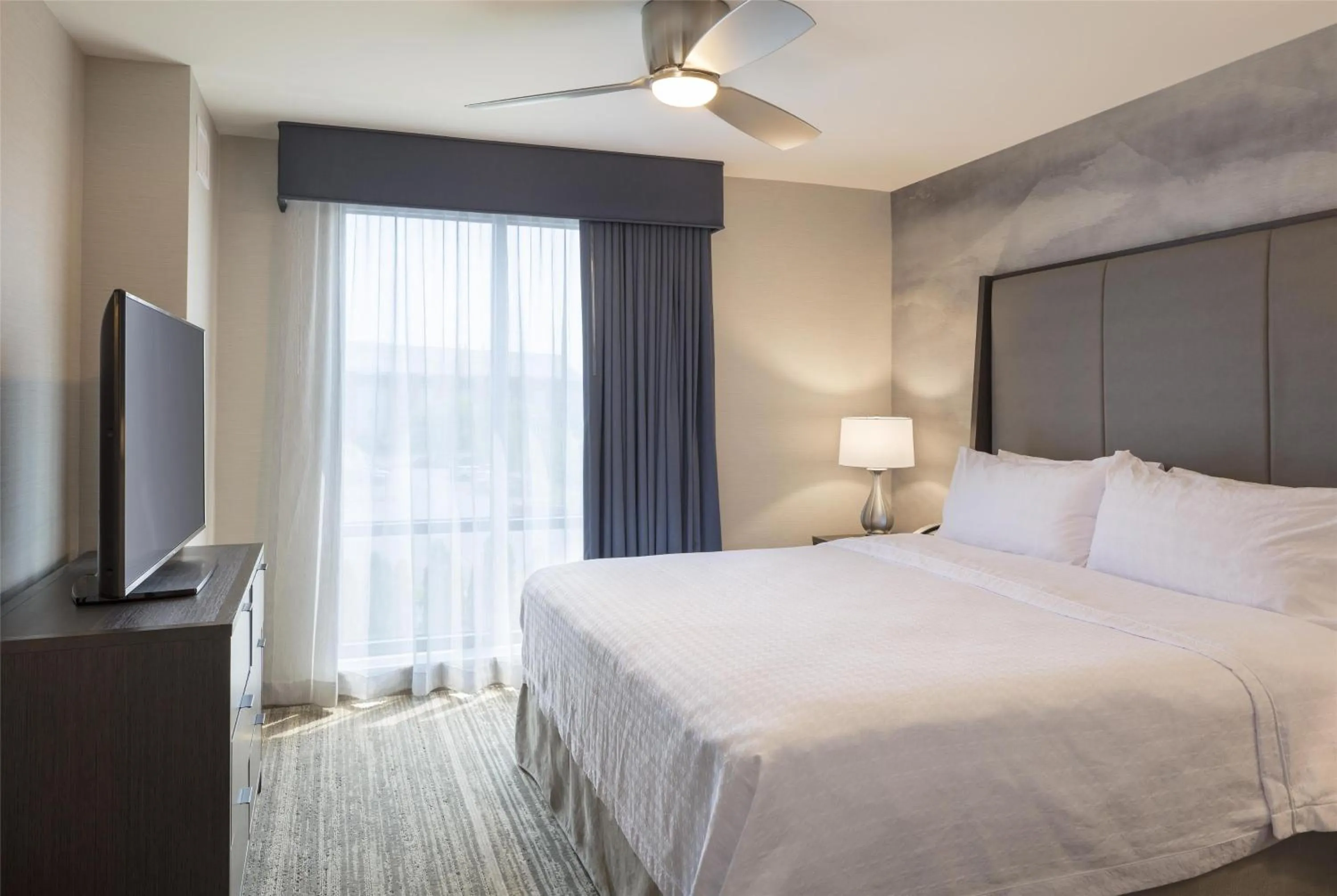 Bed in Homewood Suites by Hilton Needham Boston