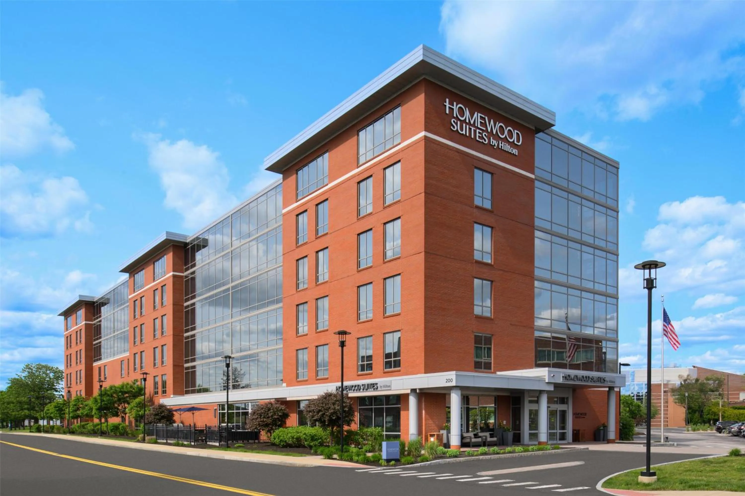 Property building in Homewood Suites by Hilton Needham Boston