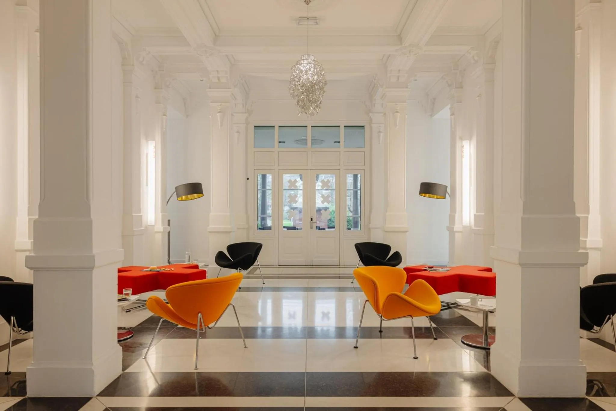 Lobby or reception in The Manor Amsterdam