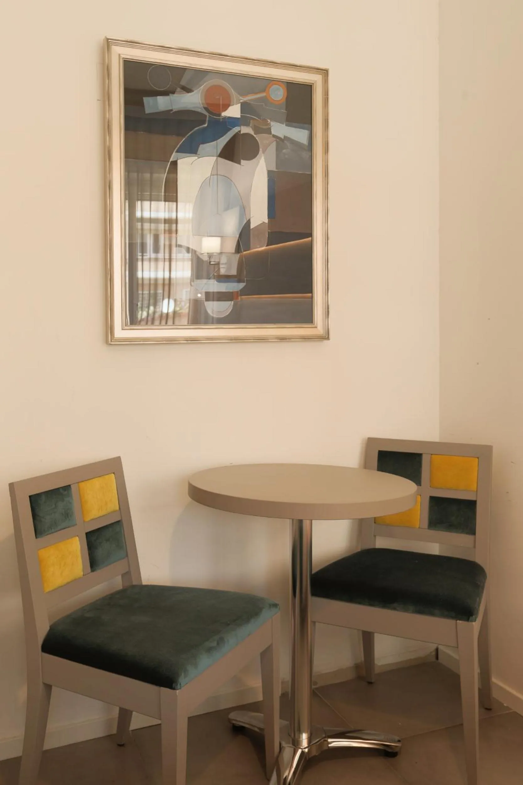 Seating area in DaVinci Relais Guest House