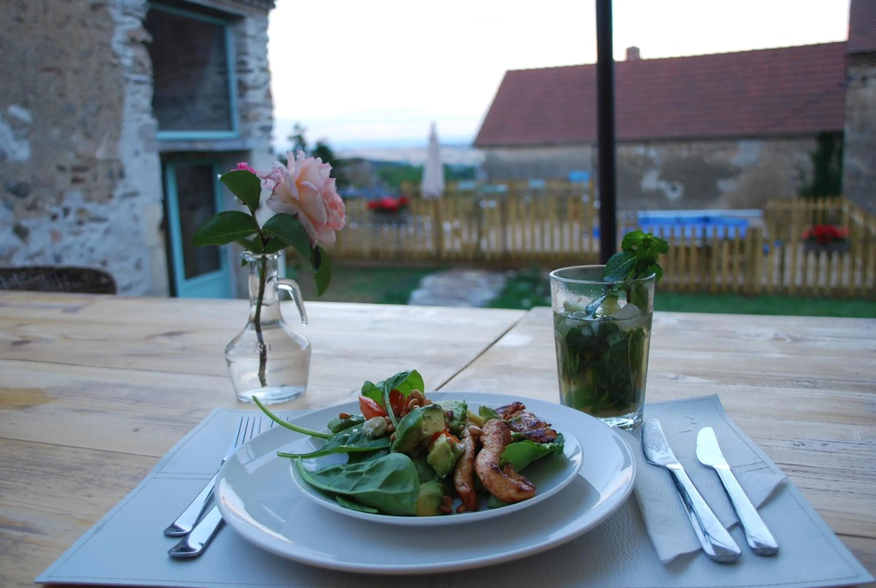 Food and drinks in Chambres d'Hôtes Maison Balady