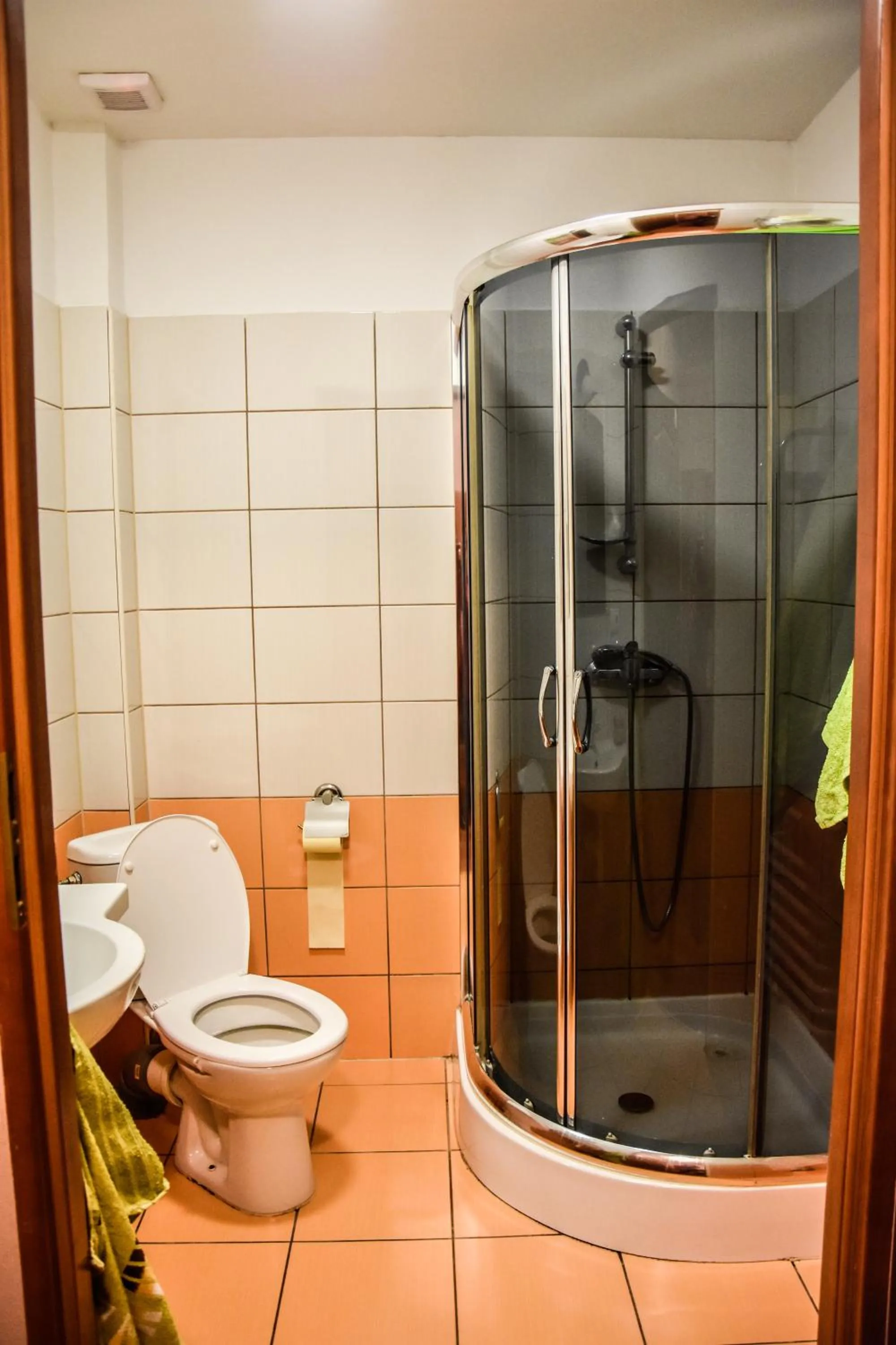 Shower in Motel Na Skarpie