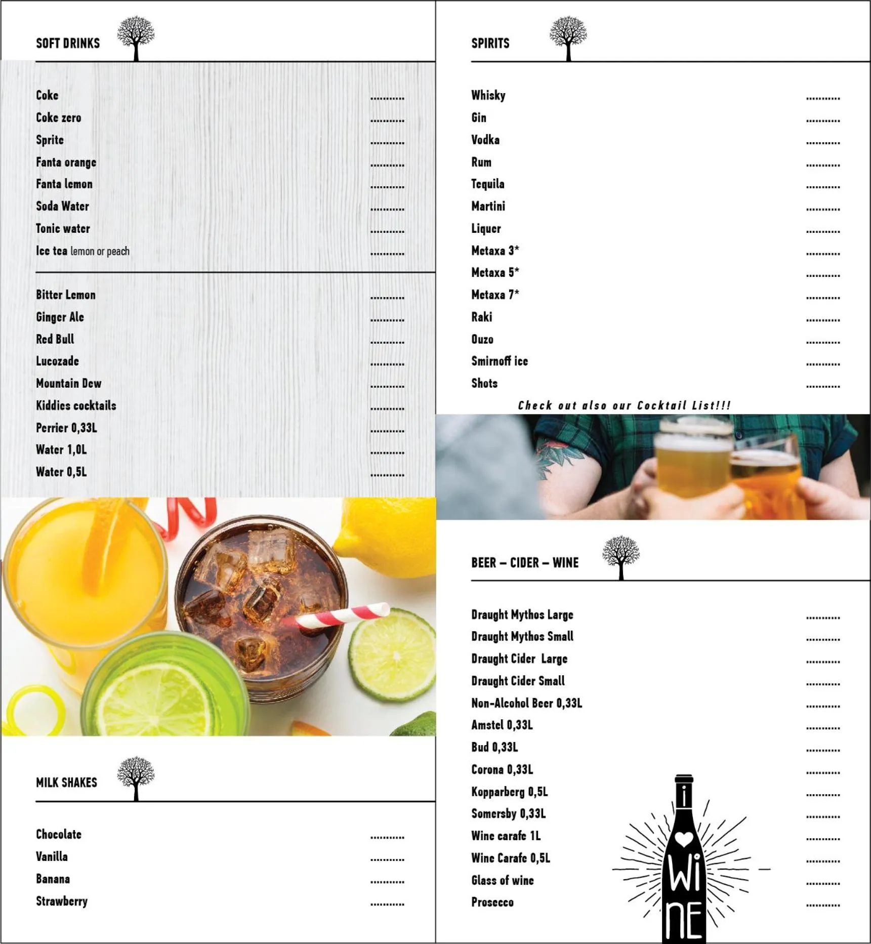 Restaurant/places to eat in Ourania Apartments Hotel