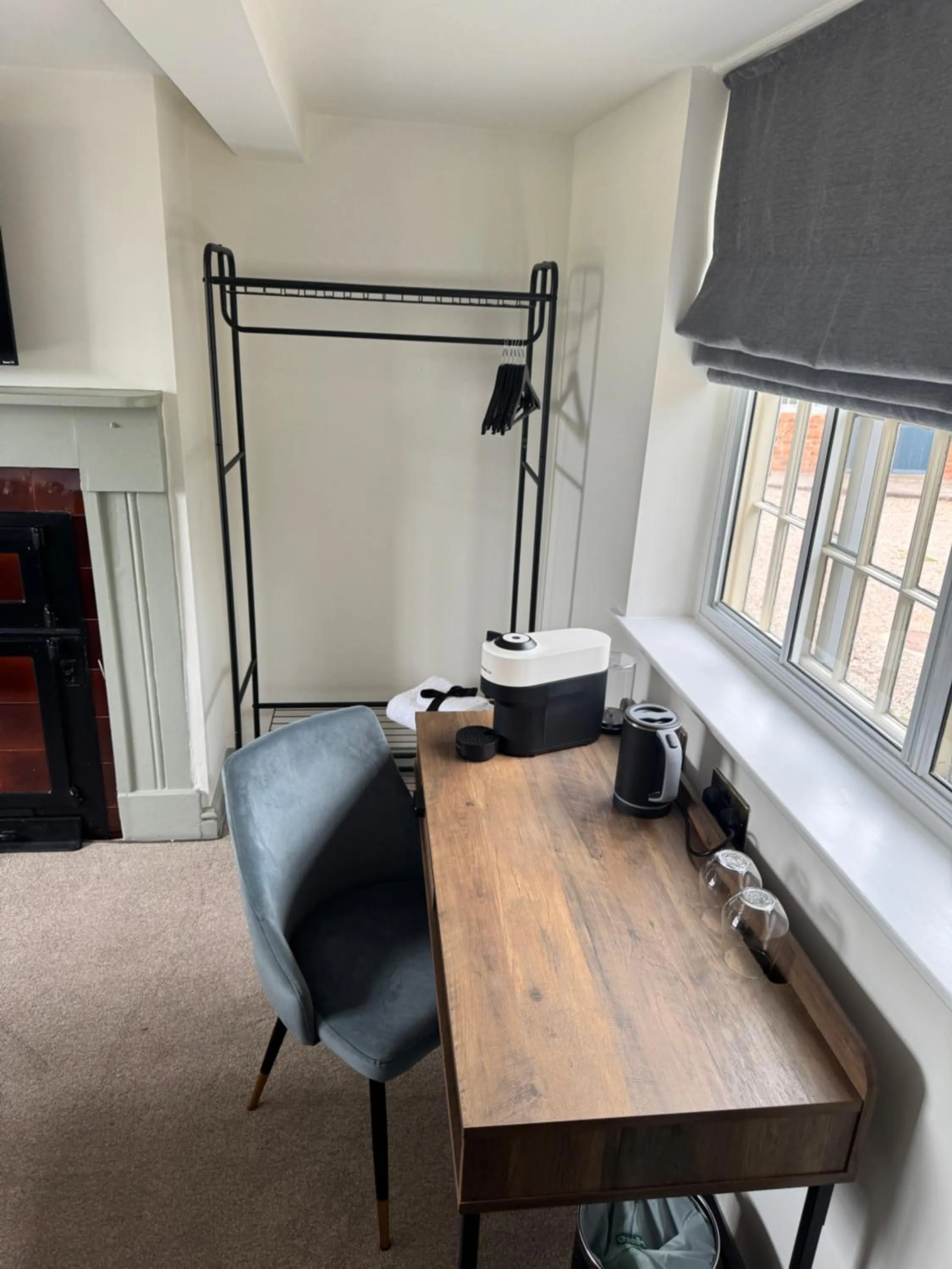 Bed in The Falcon Inn