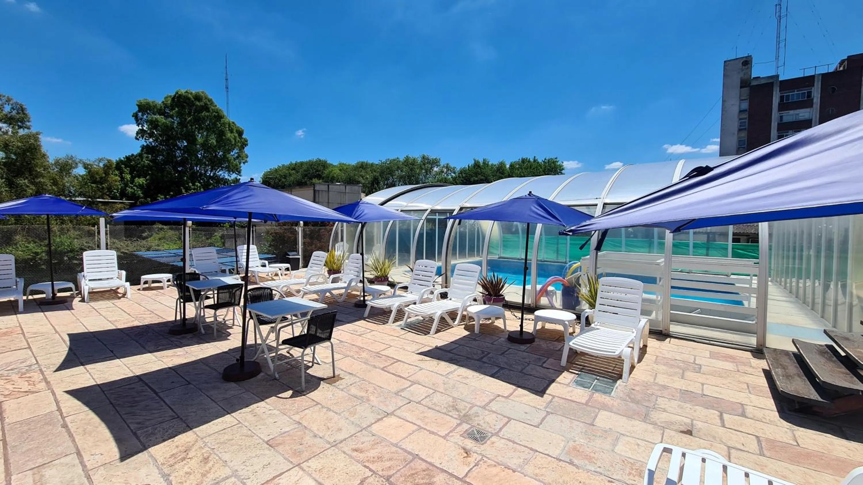 Solarium in Hotel Libertador de Pinamar