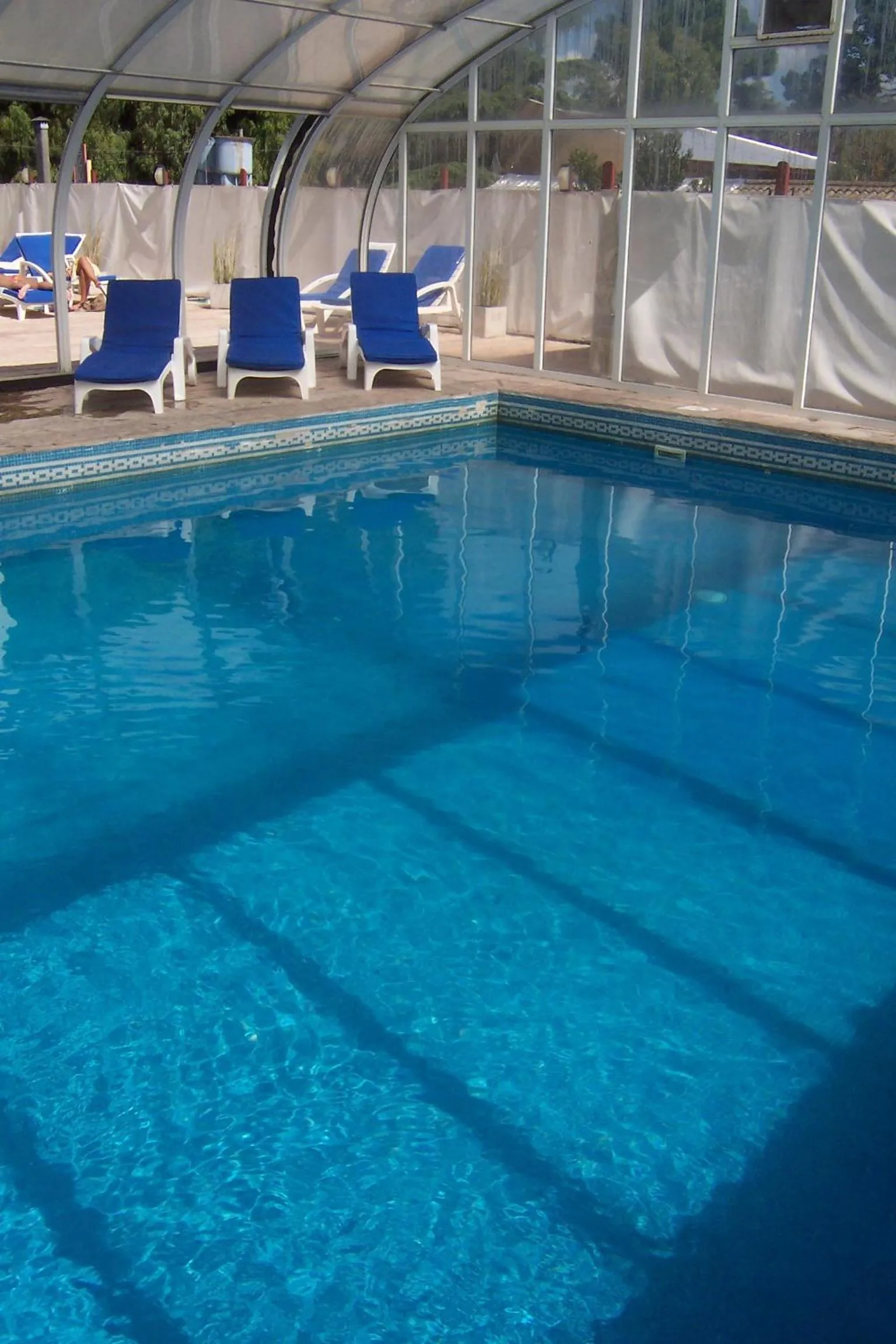 Pool view in Hotel Libertador de Pinamar