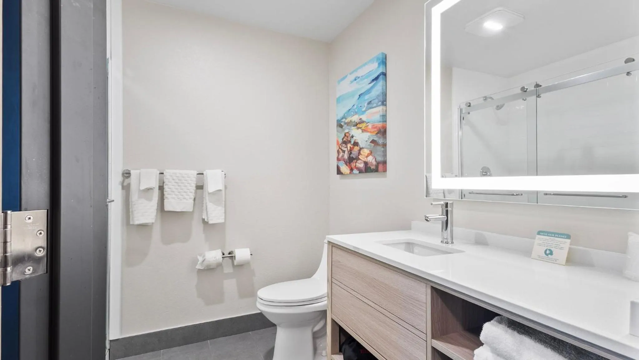 Shower in Best Western Plus, The Inn at Hampton