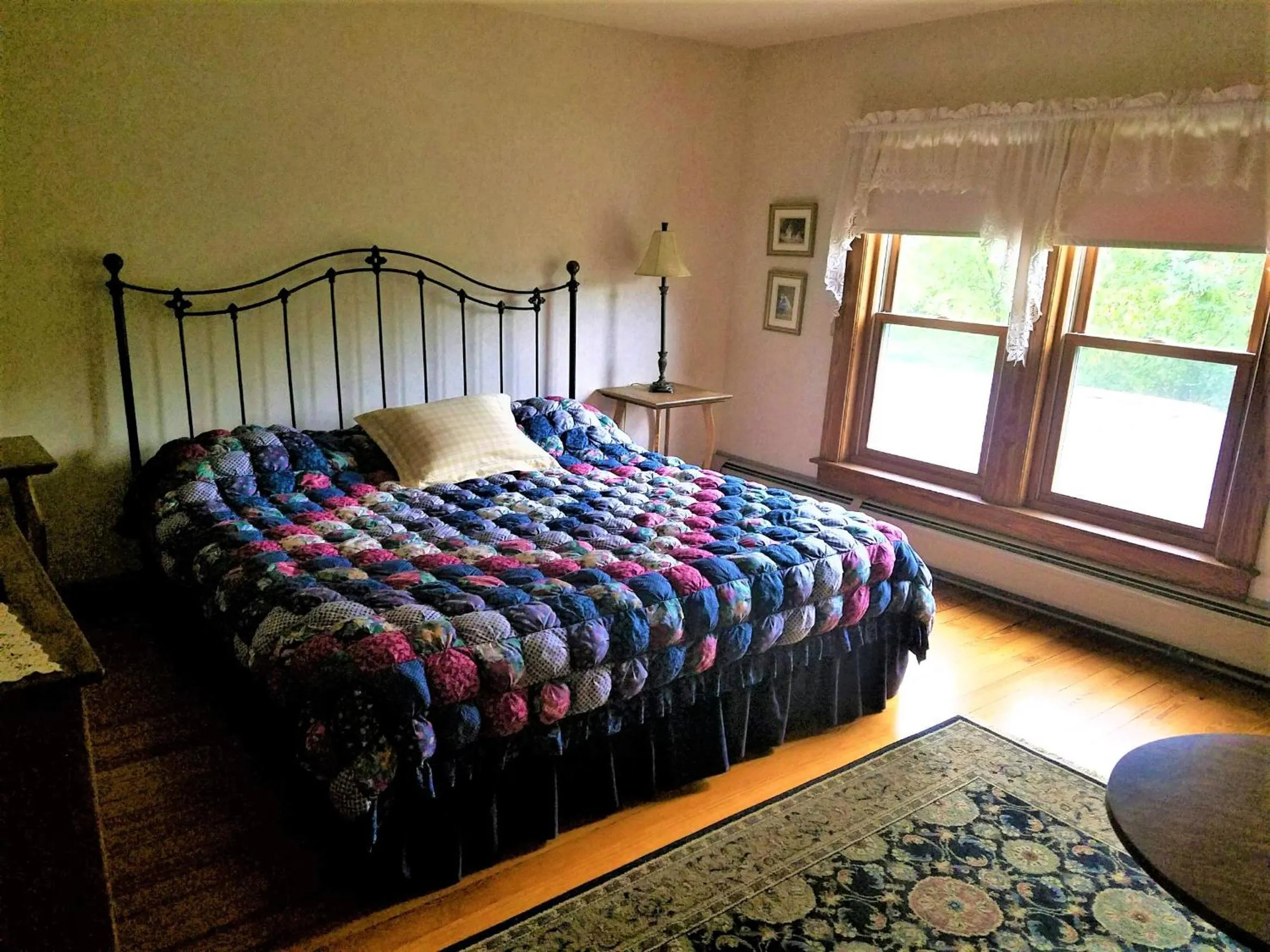 Bed in The Wayside Inn