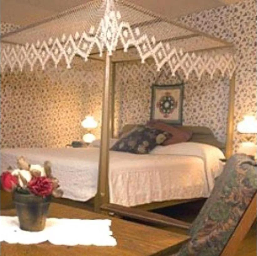 Bed in The Wayside Inn