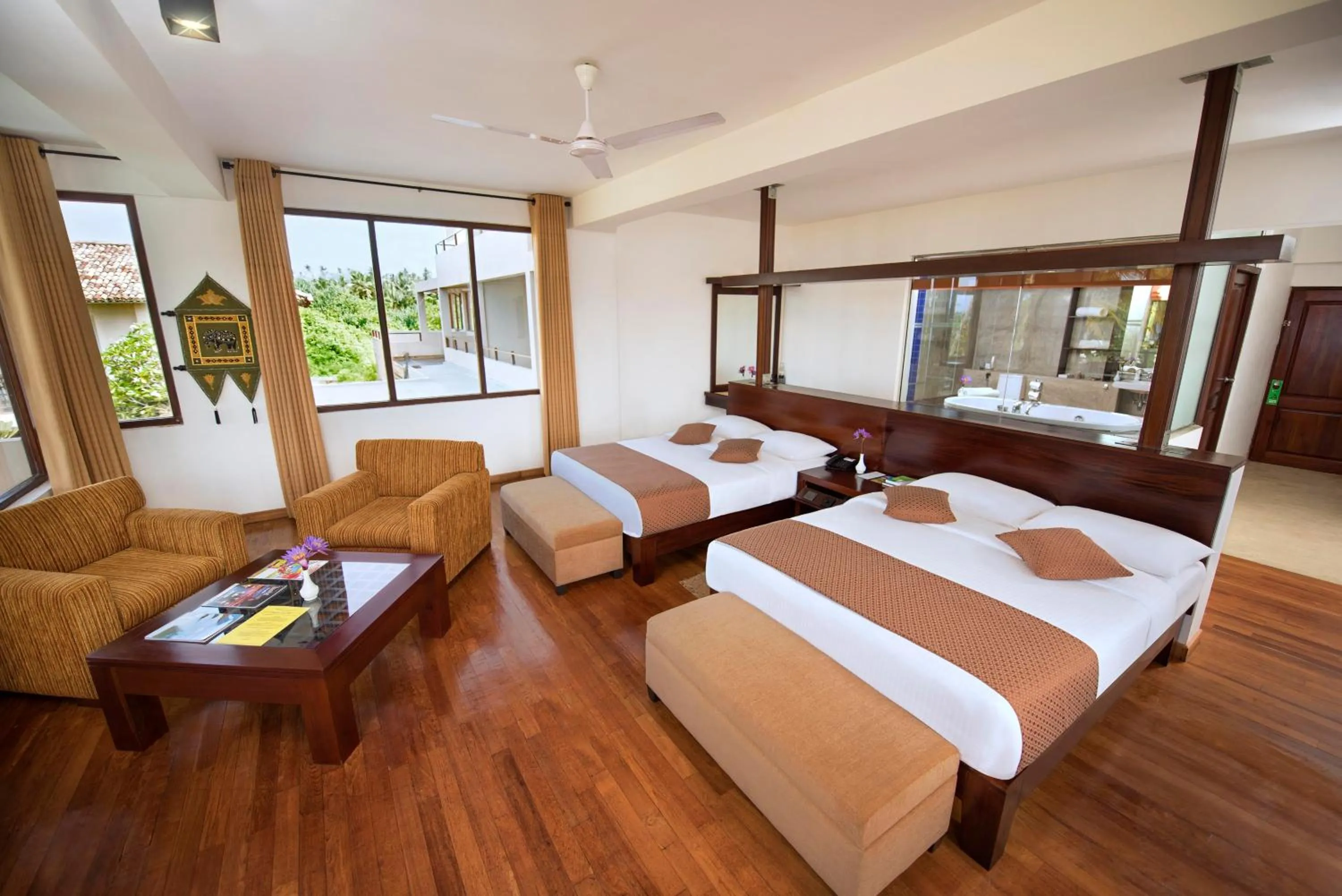 Day, Bed in Mandara Resort Mirissa