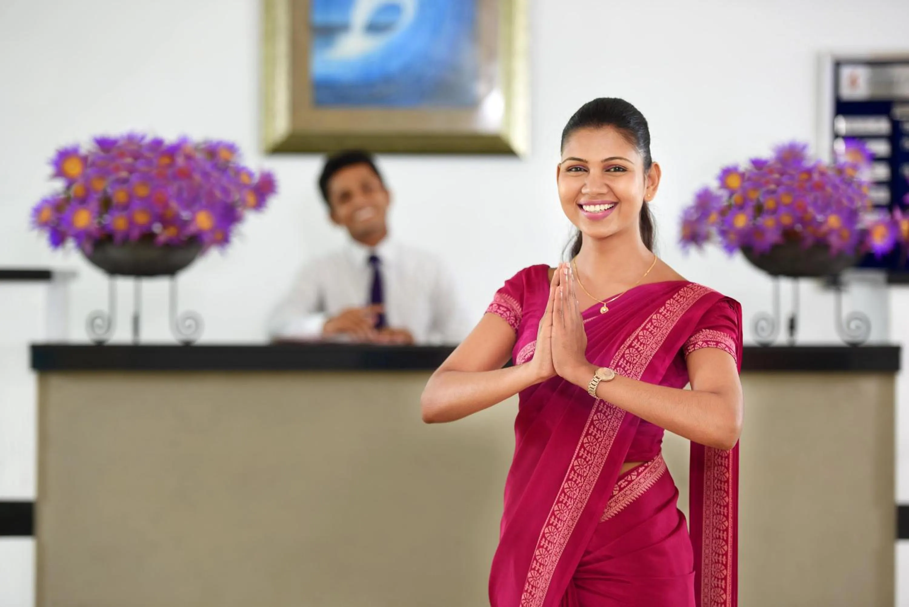 Staff in Mandara Resort Mirissa