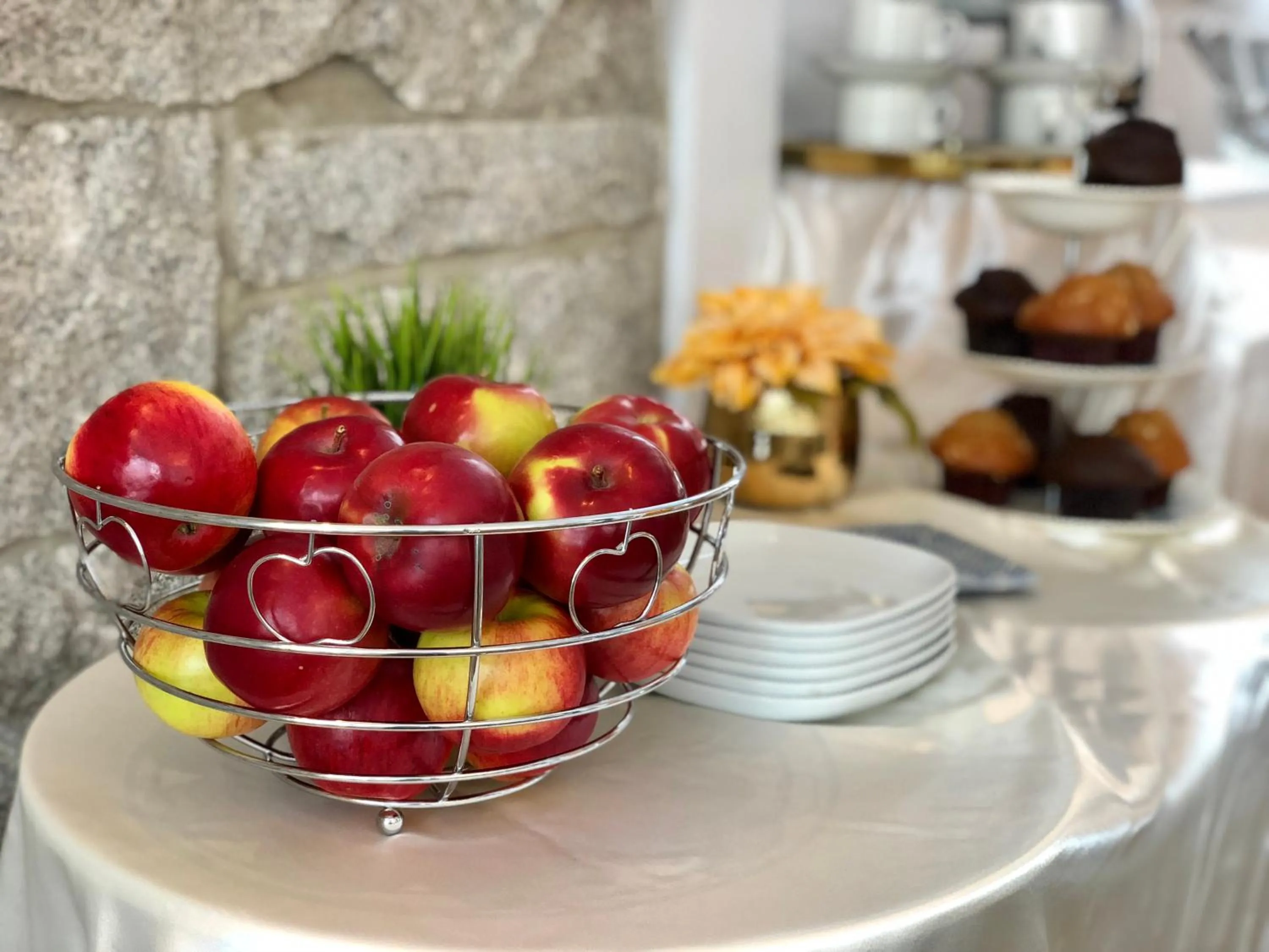 Food close-up in Villa by the Water 23 beds 9 baths Pool billard Hot Tub 15 min Old Quebec