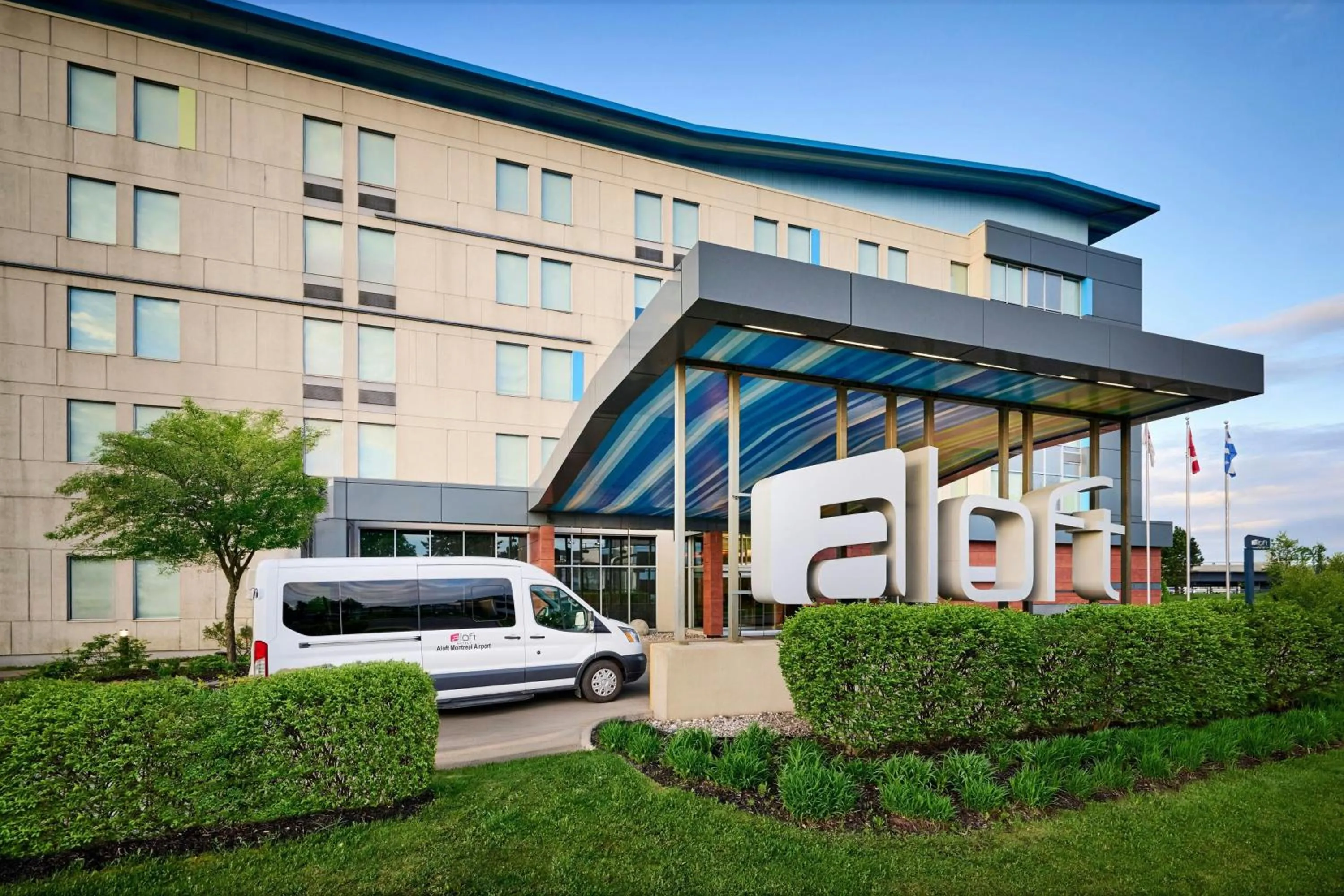 View (from property/room) in Aloft Montreal Airport