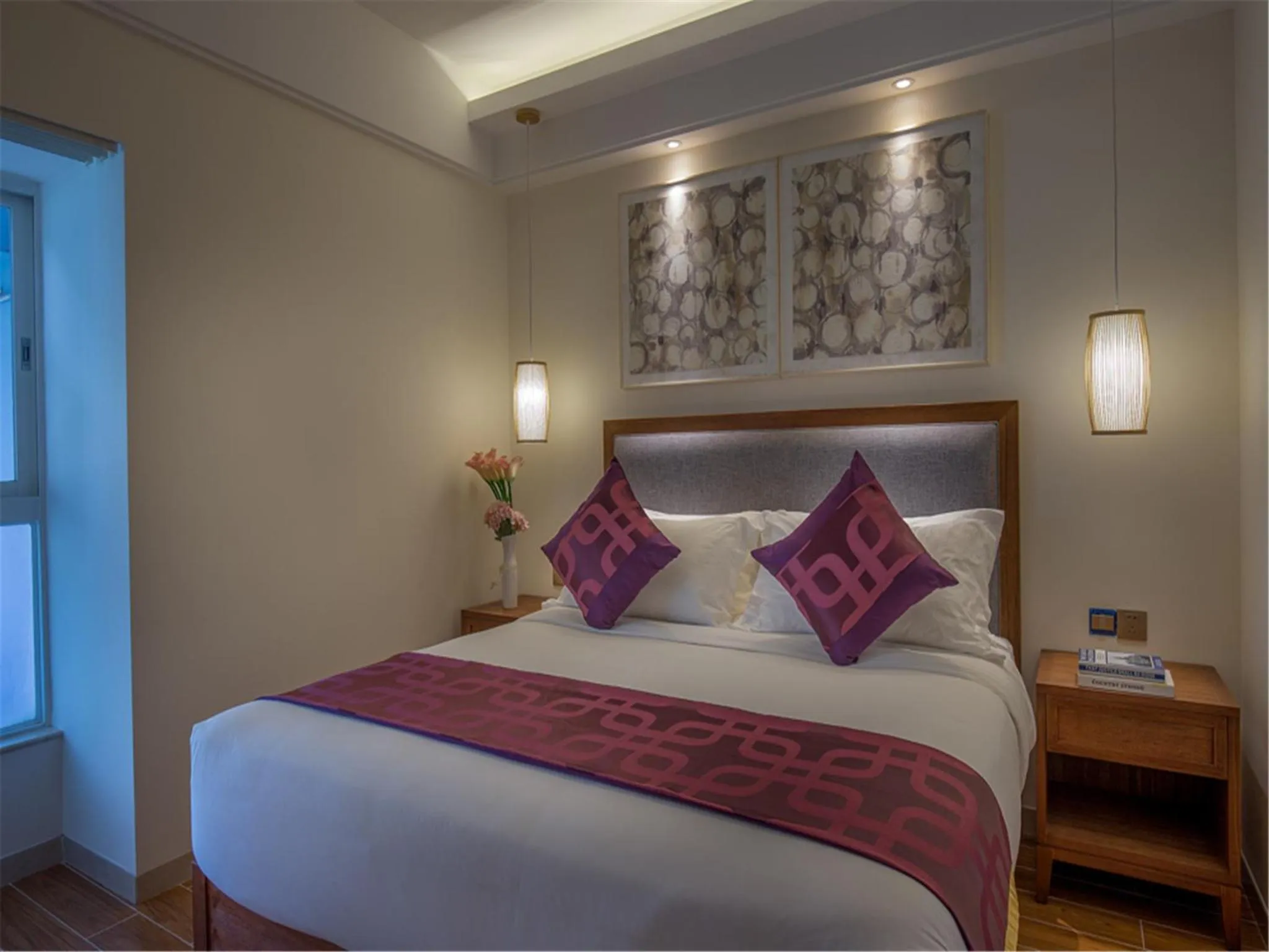 Bedroom in Tianze Beach Resort