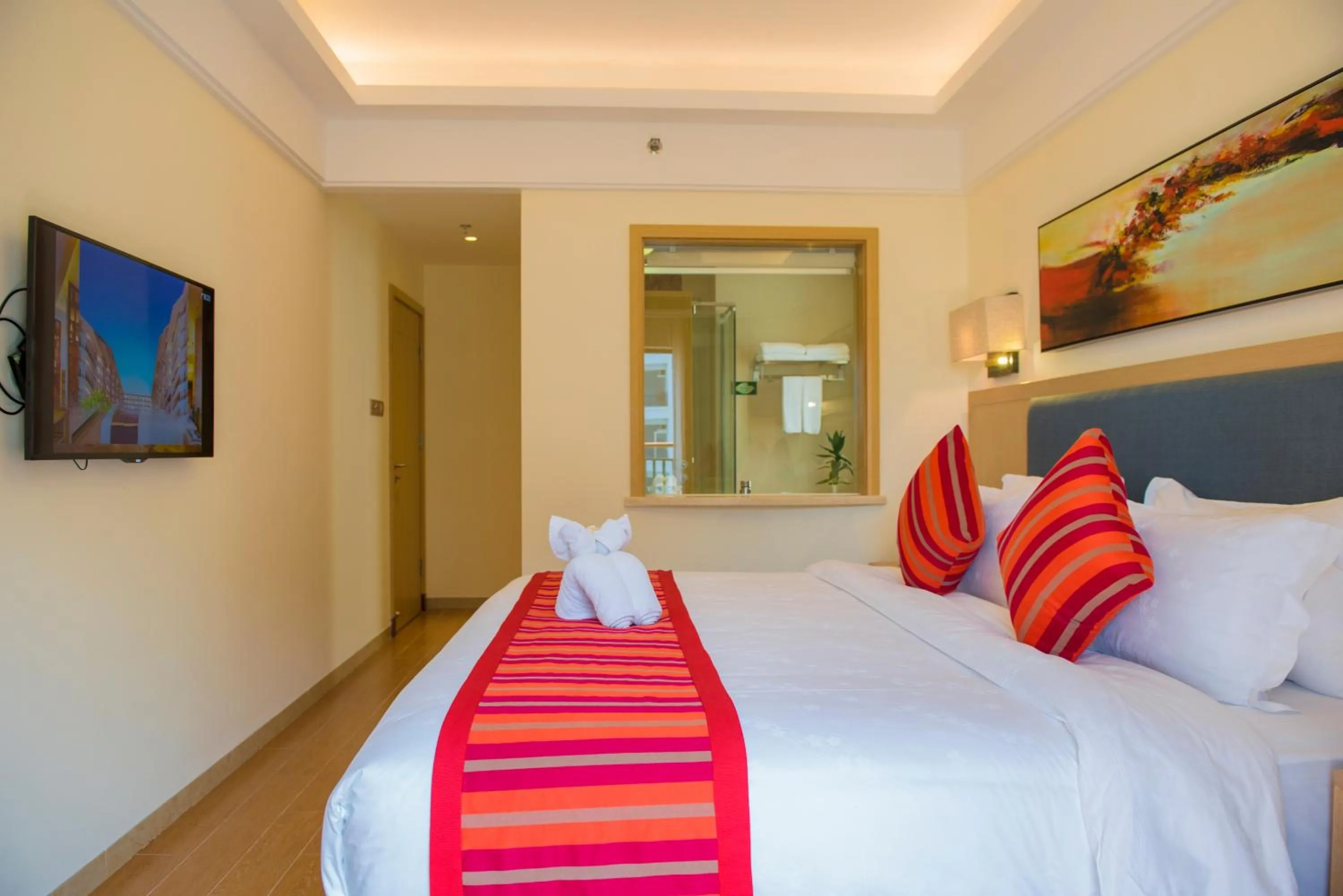 Bedroom in Tianze Beach Resort