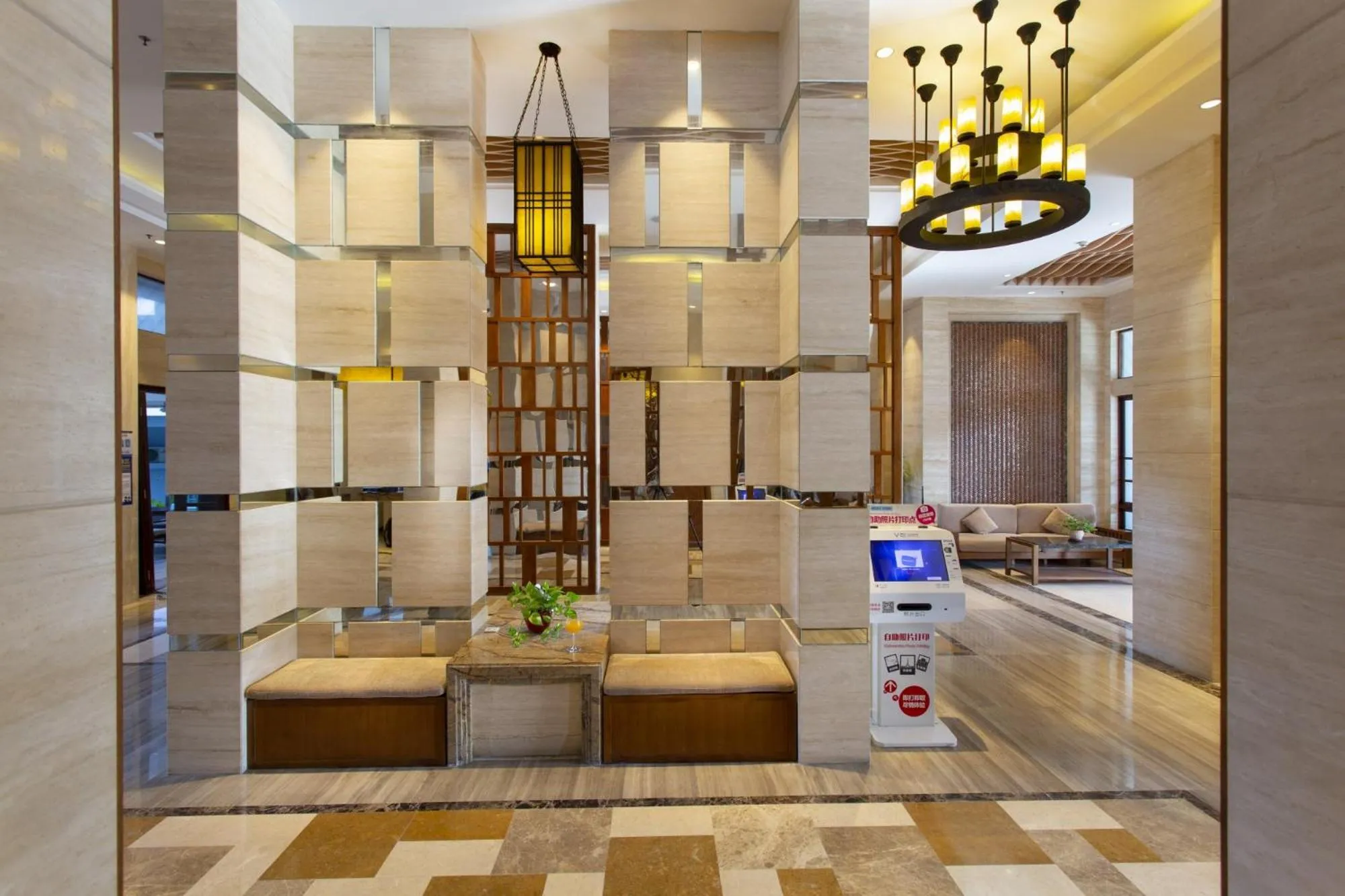 Lobby or reception in Tianze Beach Resort