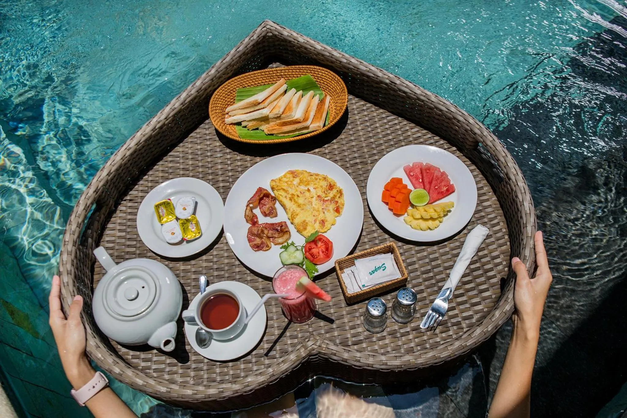 Breakfast in Alas Petulu Villa Resort and Spa