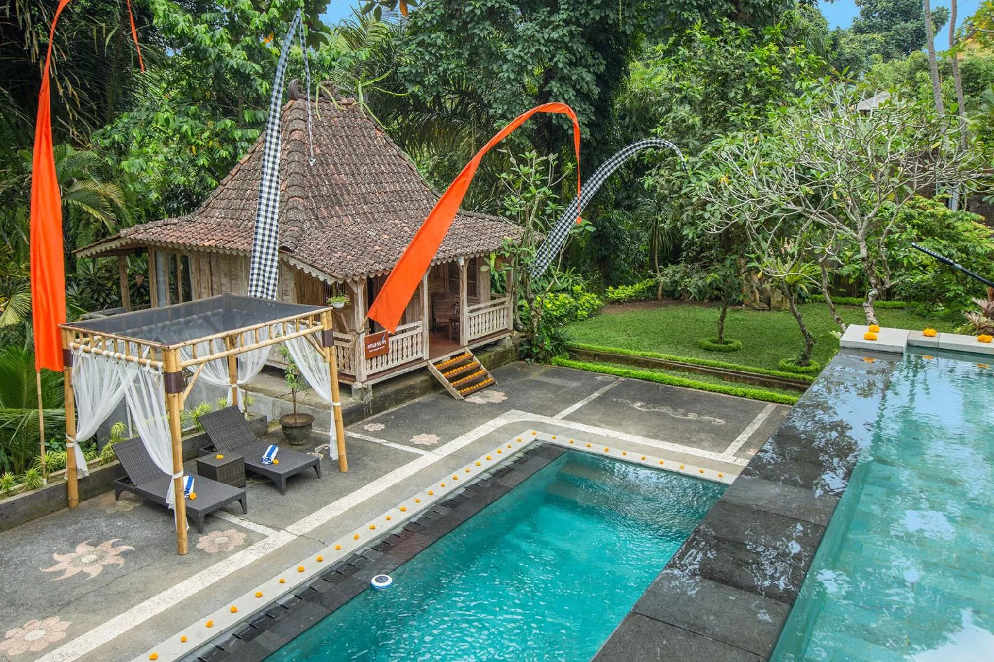 Garden in Alas Petulu Villa Resort and Spa