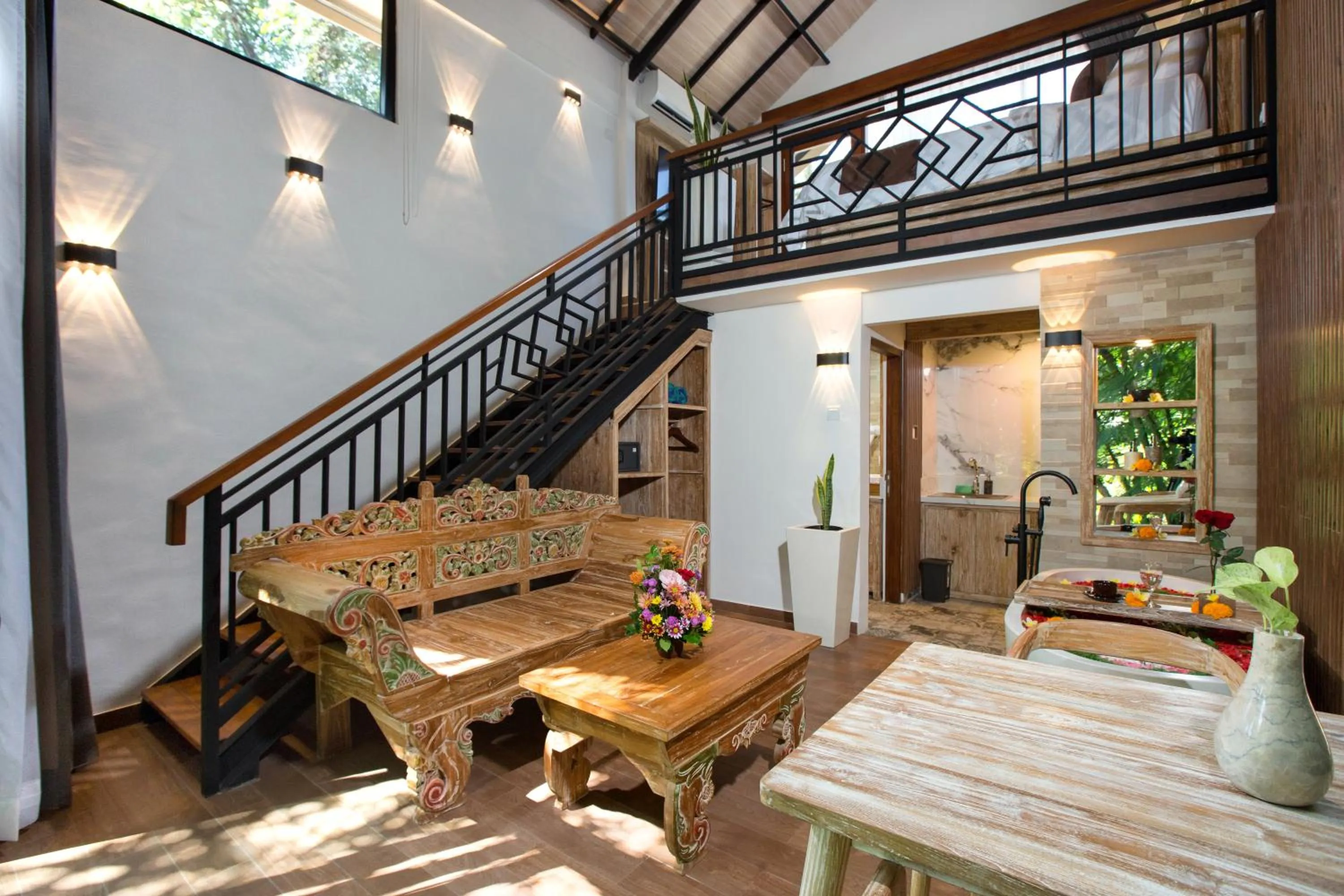 Living room in Alas Petulu Villa Resort and Spa