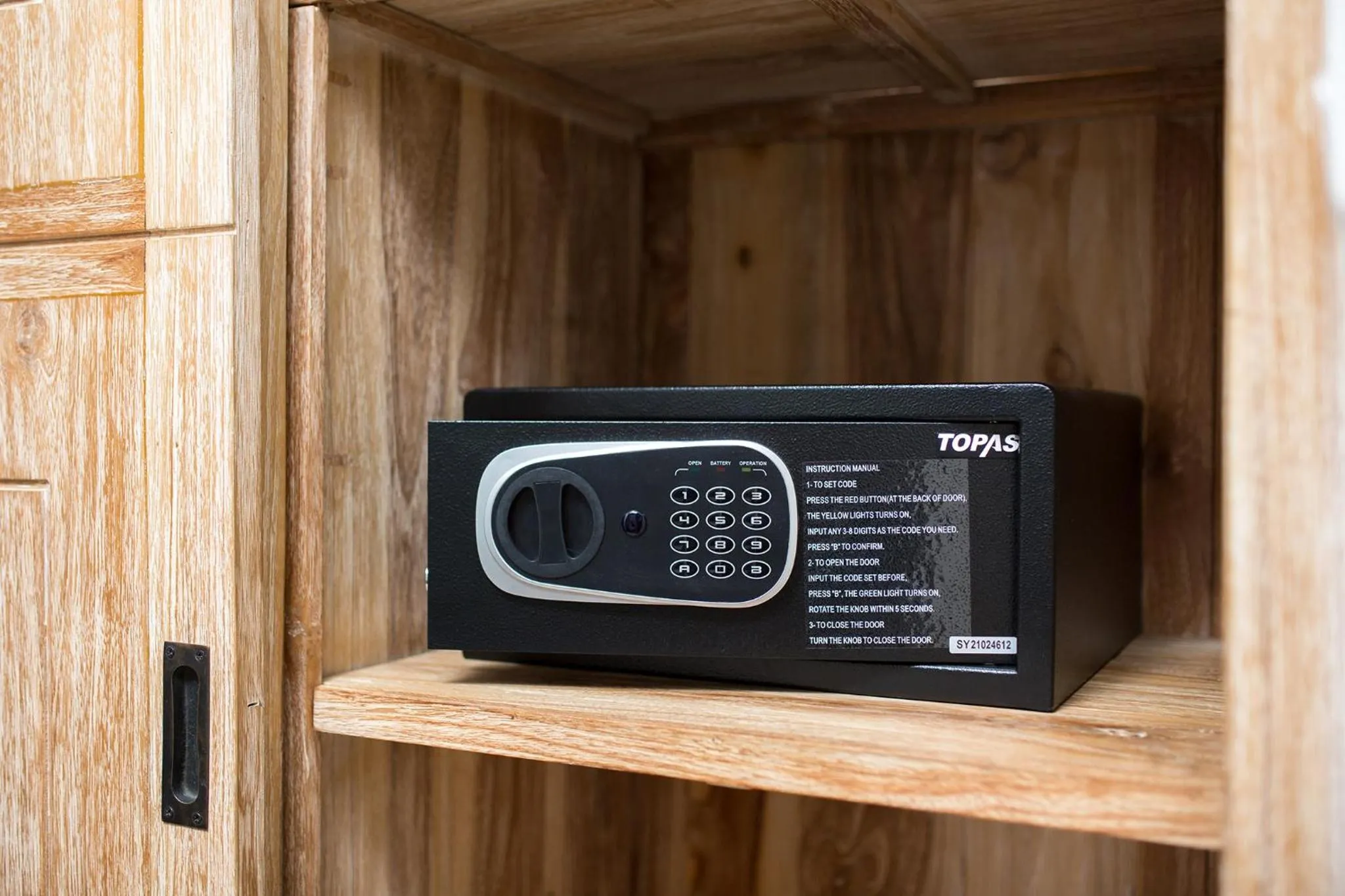 safe in Alas Petulu Villa Resort and Spa