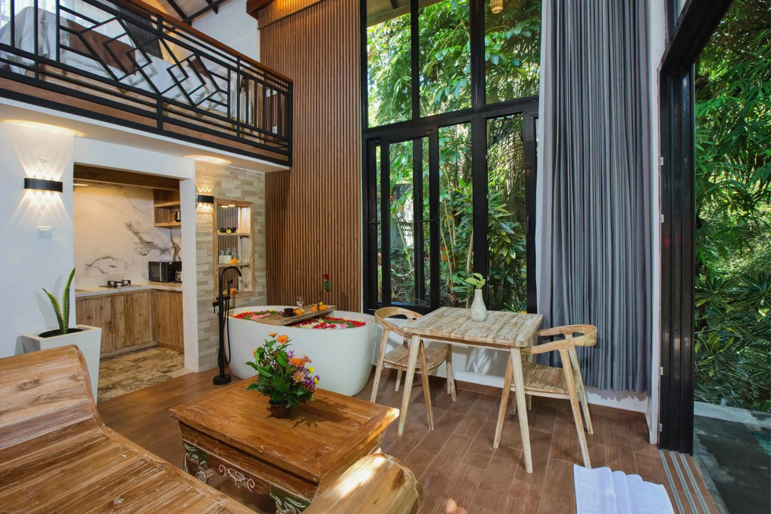 Living room in Alas Petulu Villa Resort and Spa