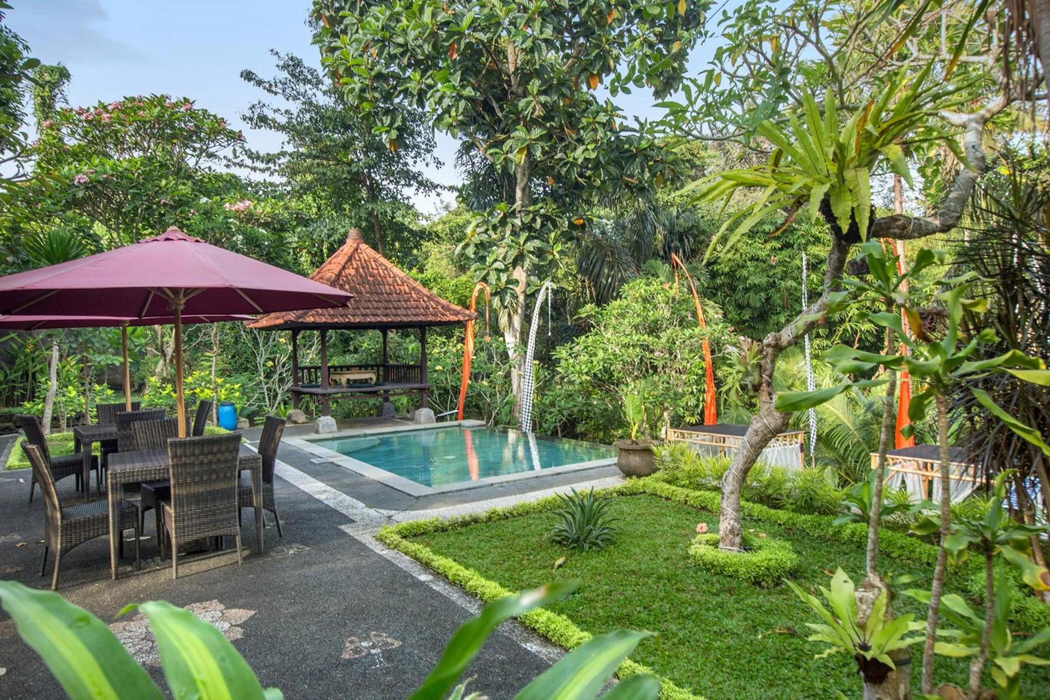 Patio in Alas Petulu Villa Resort and Spa