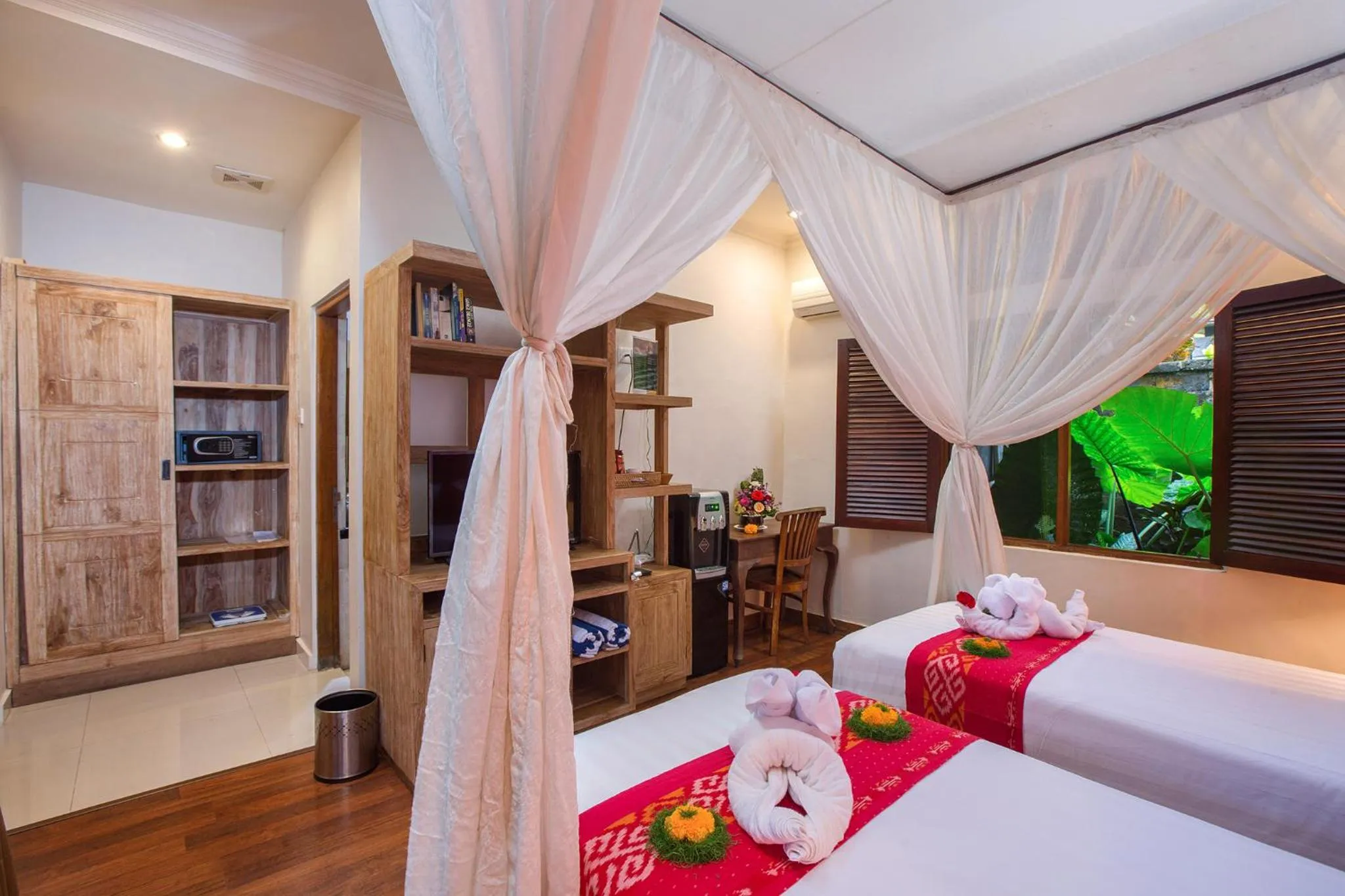 Bed in Alas Petulu Villa Resort and Spa