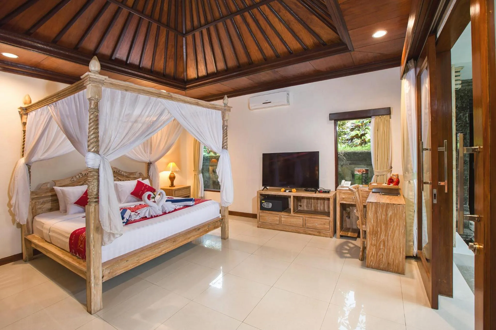 Bed in Alas Petulu Villa Resort and Spa