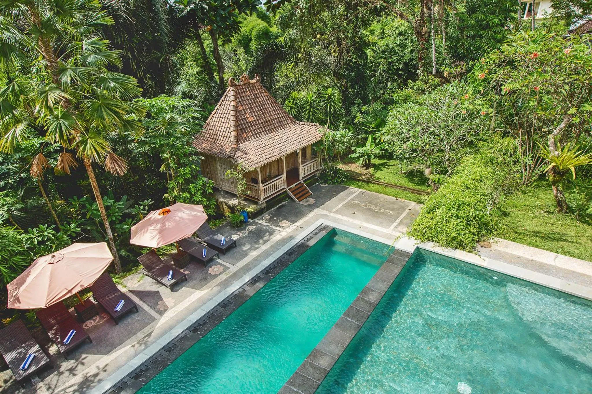 Garden in Alas Petulu Villa Resort and Spa