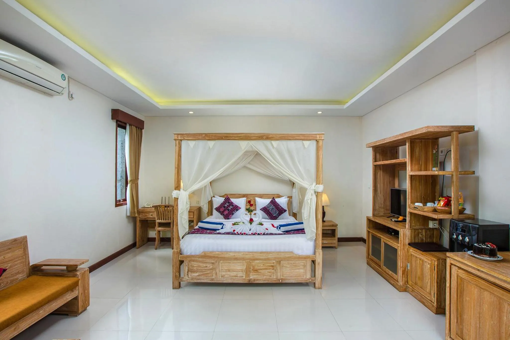 Bed in Alas Petulu Villa Resort and Spa