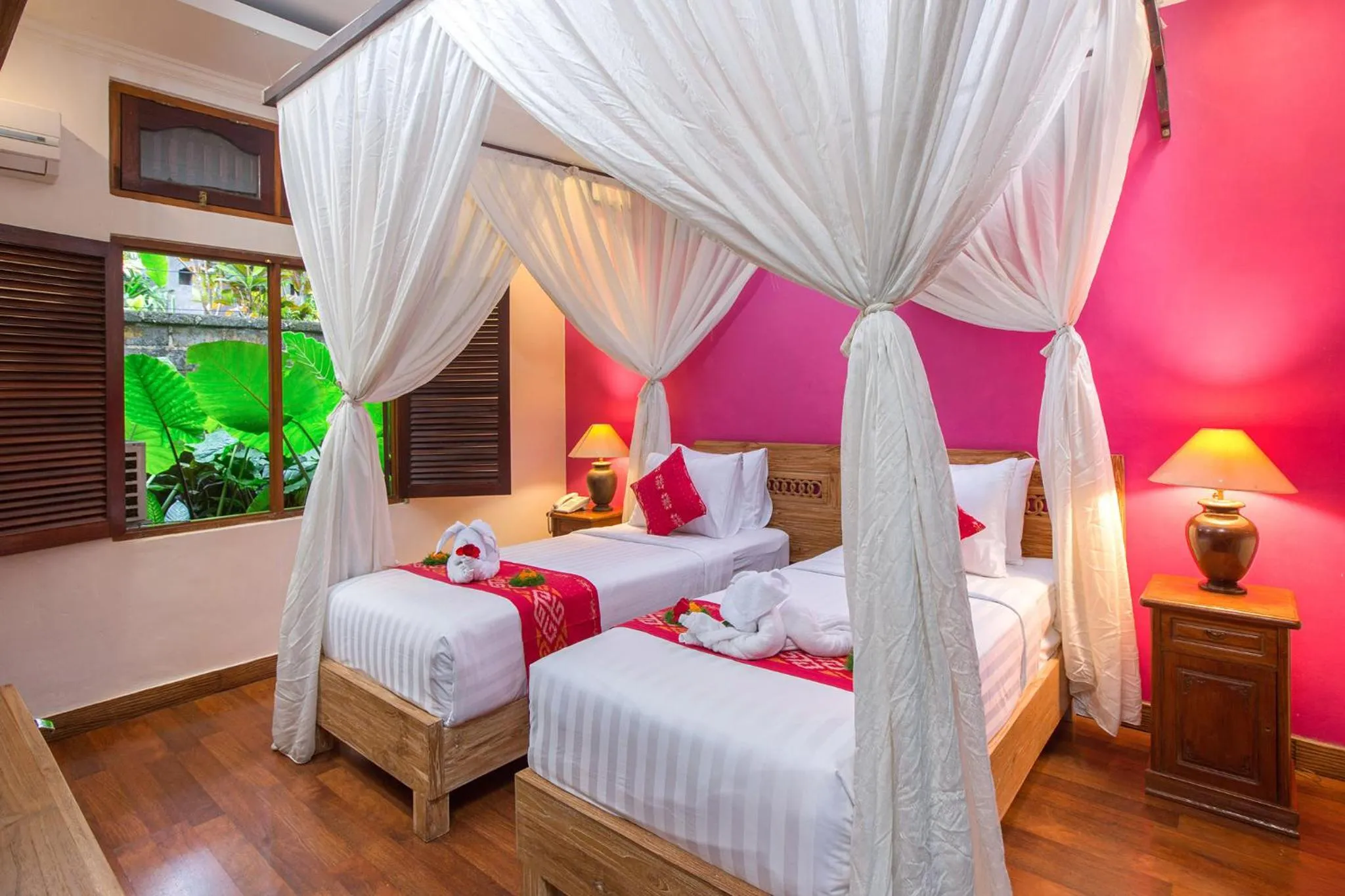 Bed in Alas Petulu Villa Resort and Spa