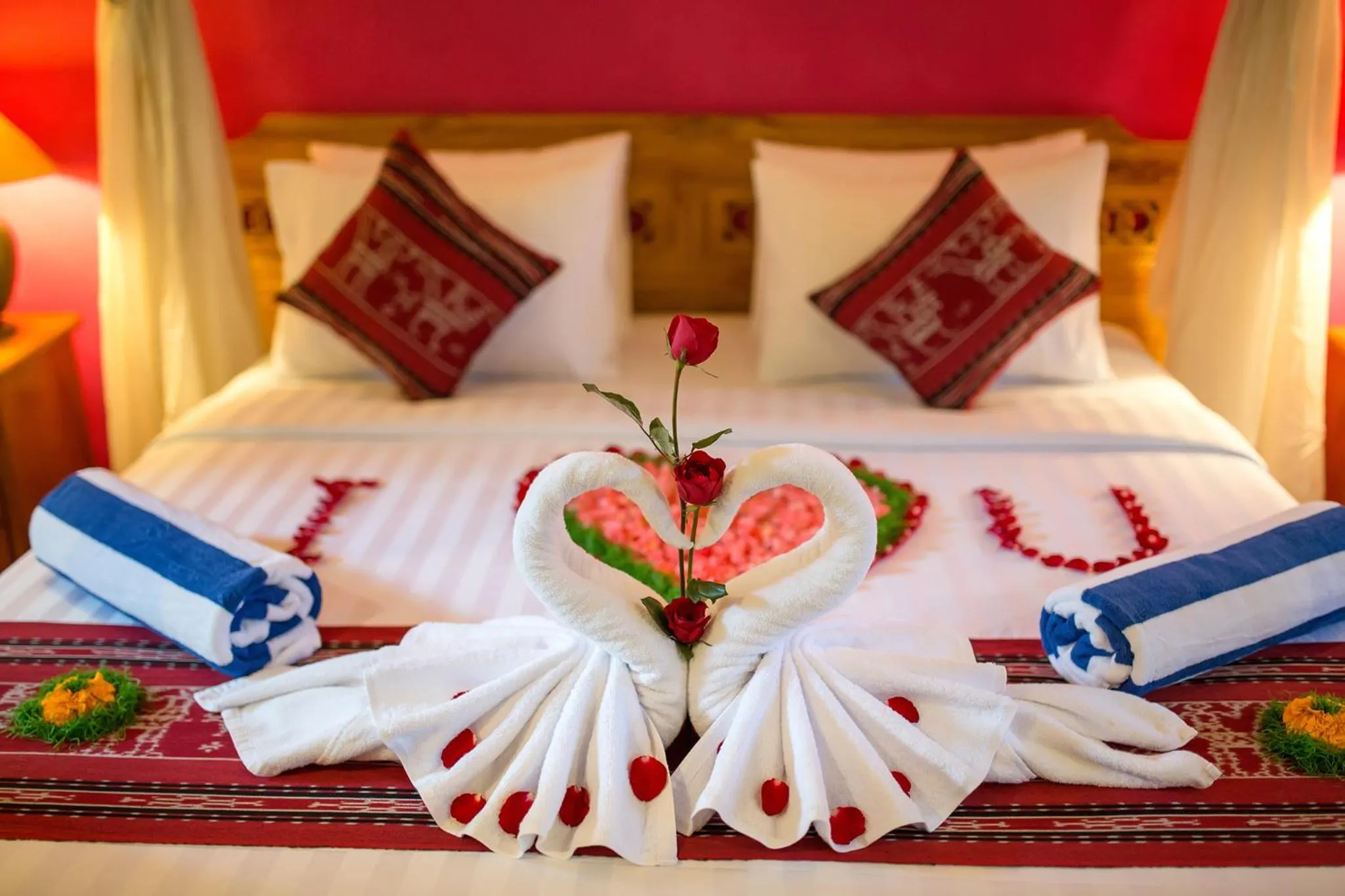 Bed in Alas Petulu Villa Resort and Spa