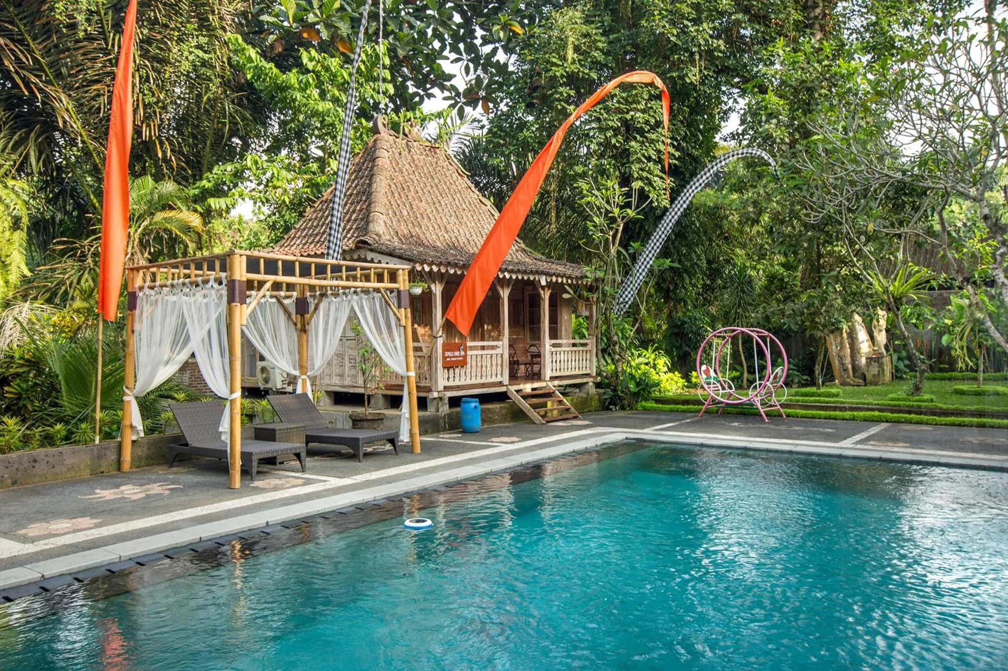 Garden in Alas Petulu Villa Resort and Spa